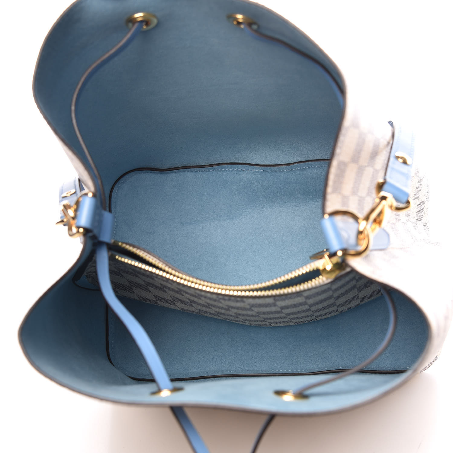 louis vuitton damier azur neonoe LOUIS VUITTON Damier Azur Neonoe Bleuet 399480