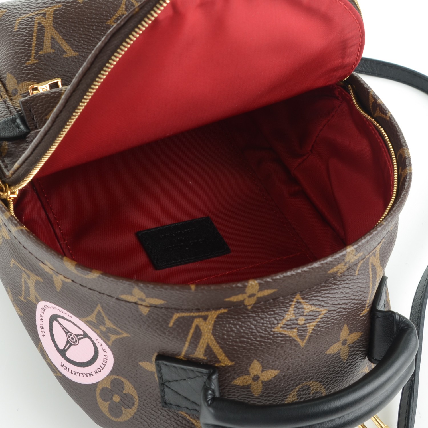 LOUIS VUITTON Monogram World Tour Palm Springs Backpack Mini 171773