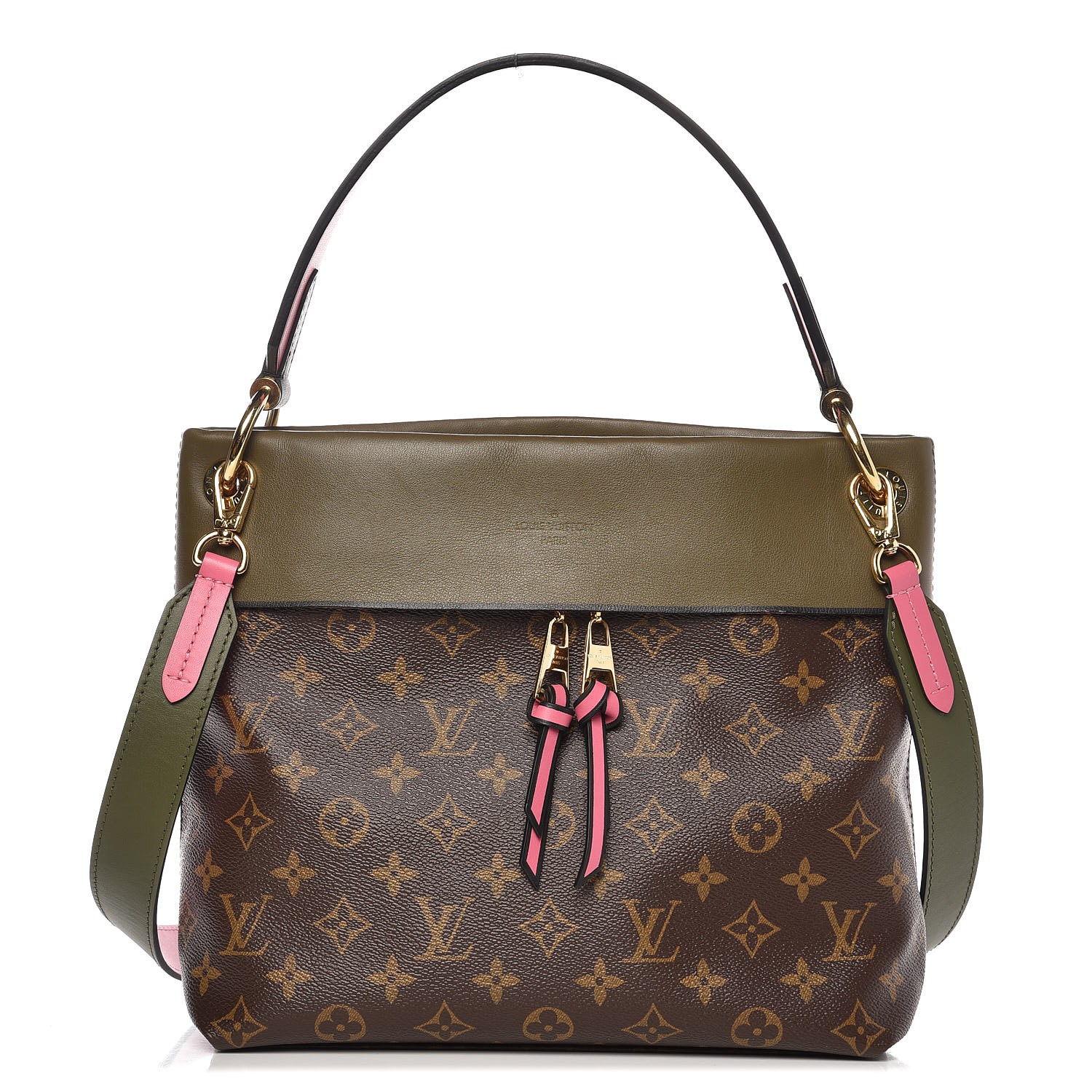 louis vuitton olive green strap