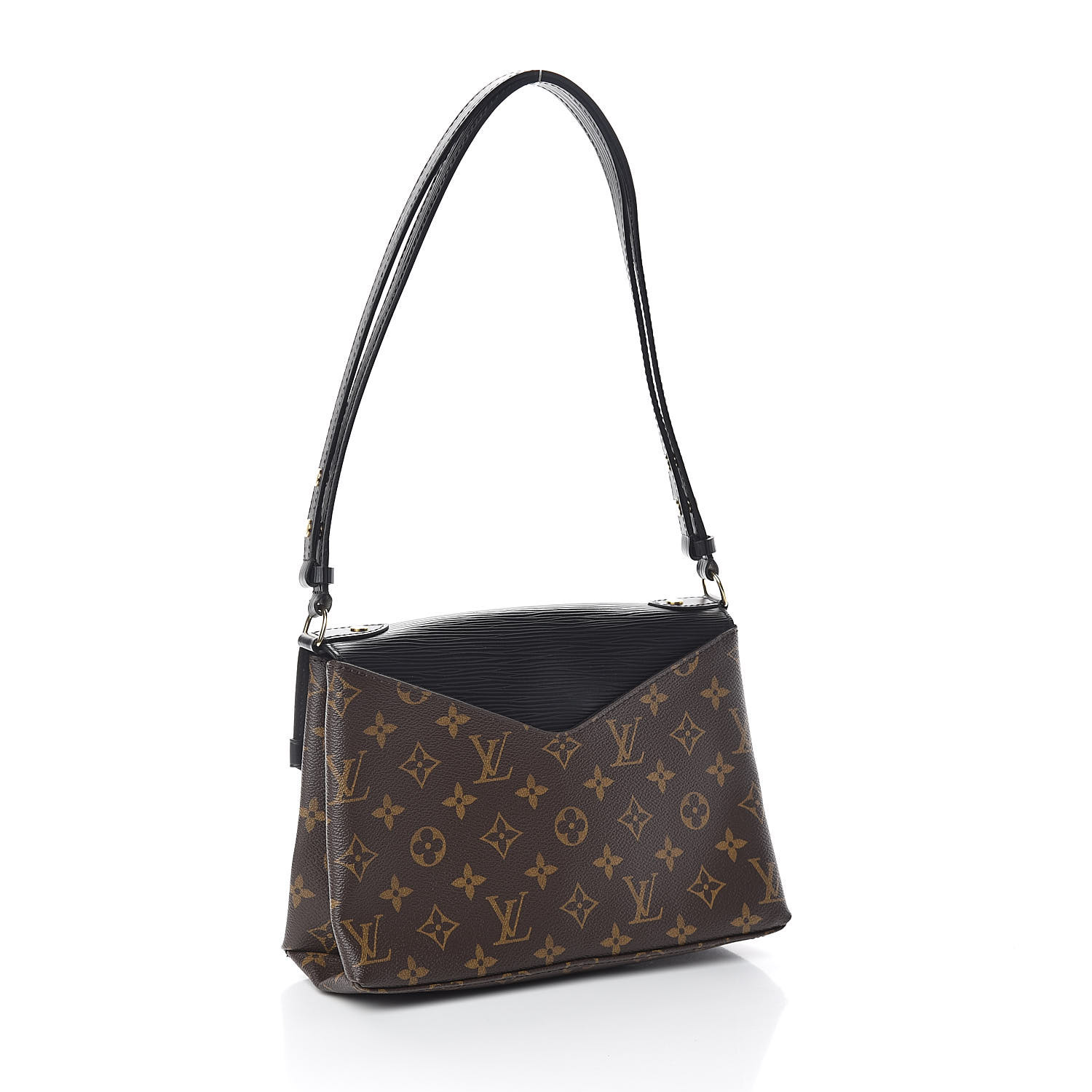 LOUIS VUITTON Monogram Epi Saint Michel Black 526630