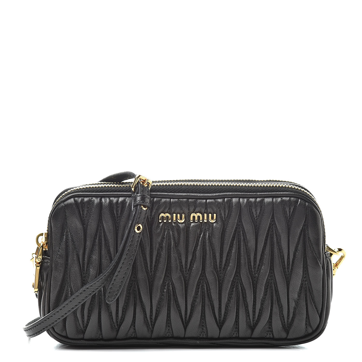 miu miu pochette matelasse