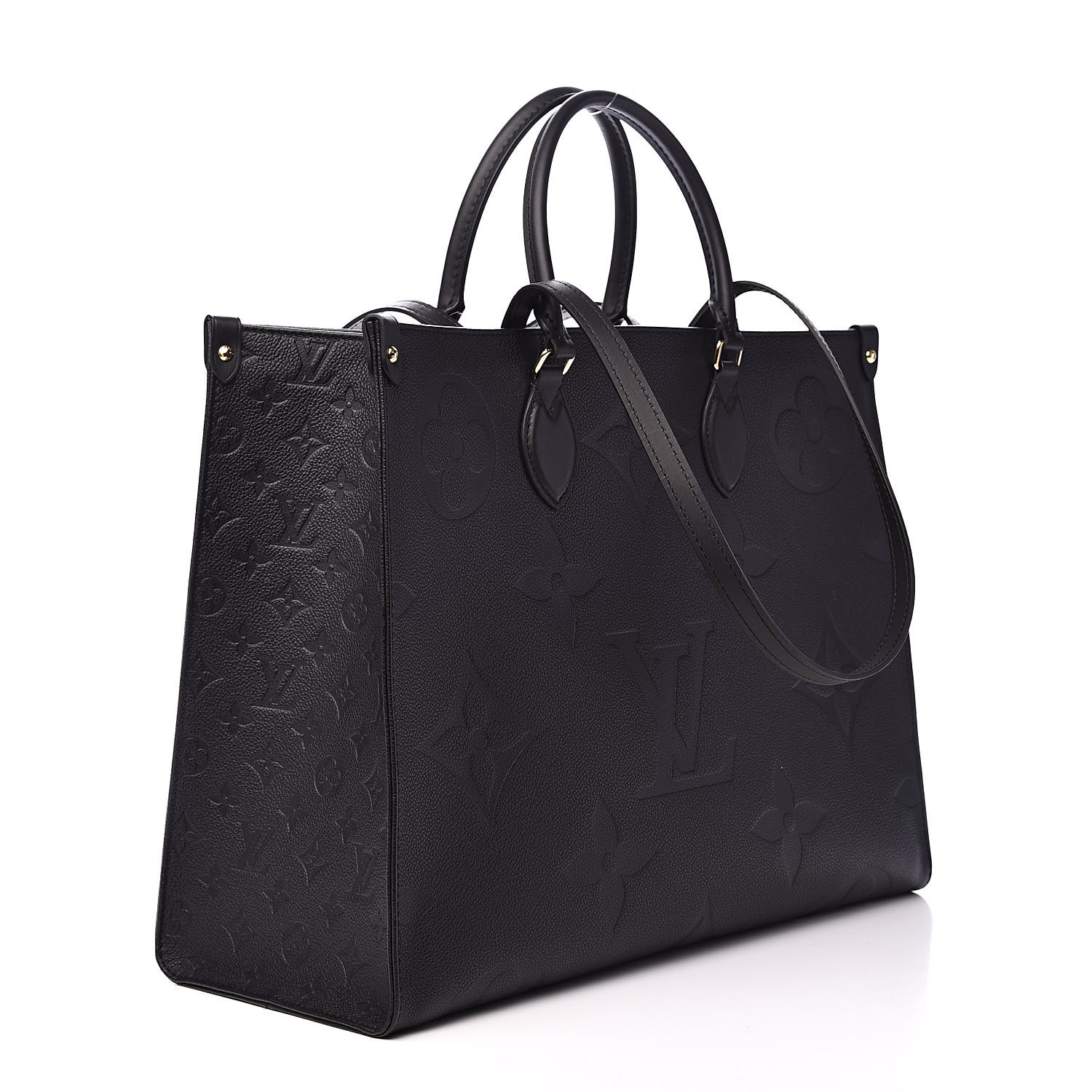 LOUIS VUITTON Empreinte Monogram Giant Onthego GM Black 527736