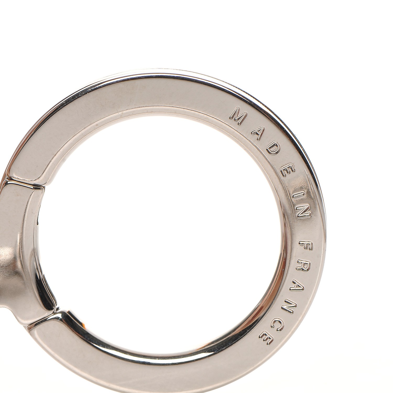 LOUIS VUITTON Pochette Extender Key Ring Chain Silver 201678