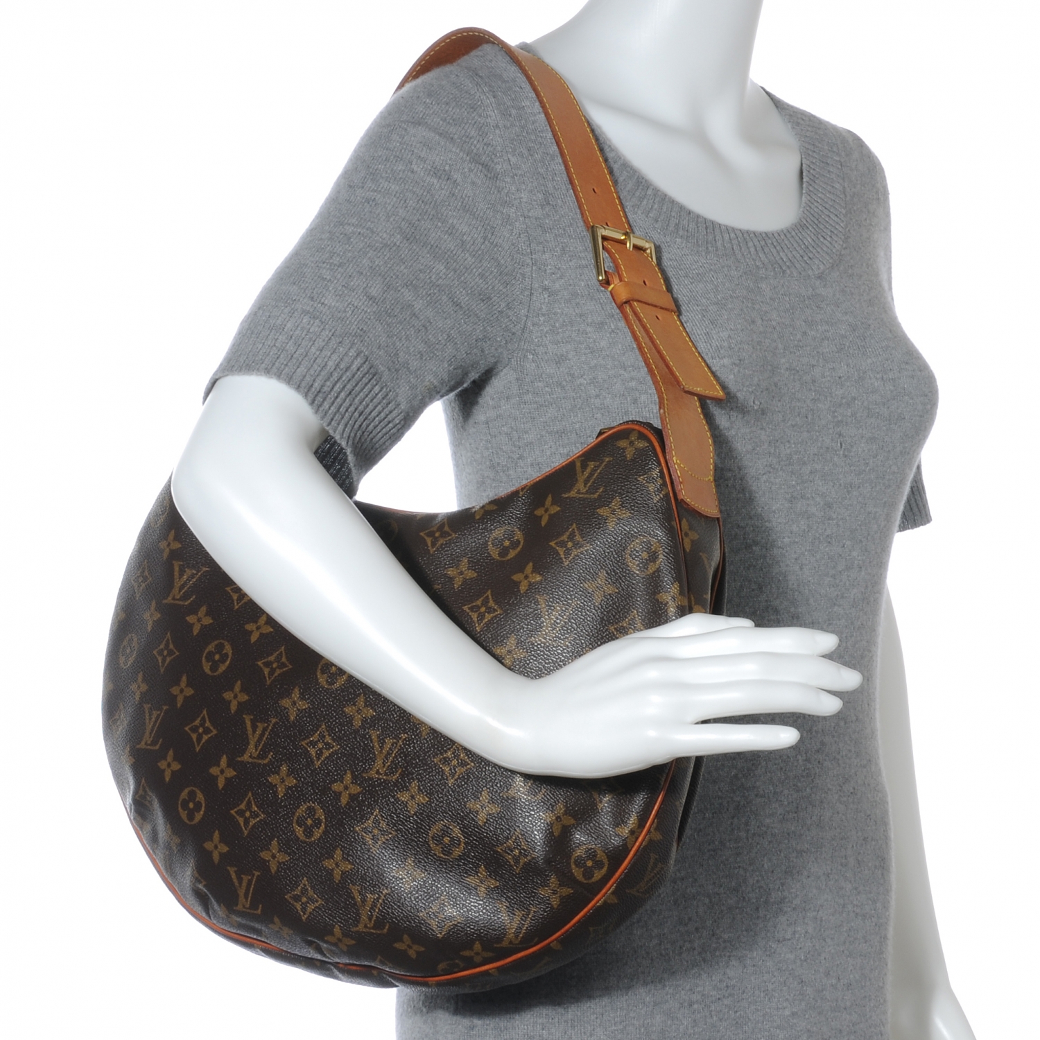 lv monogram croissant