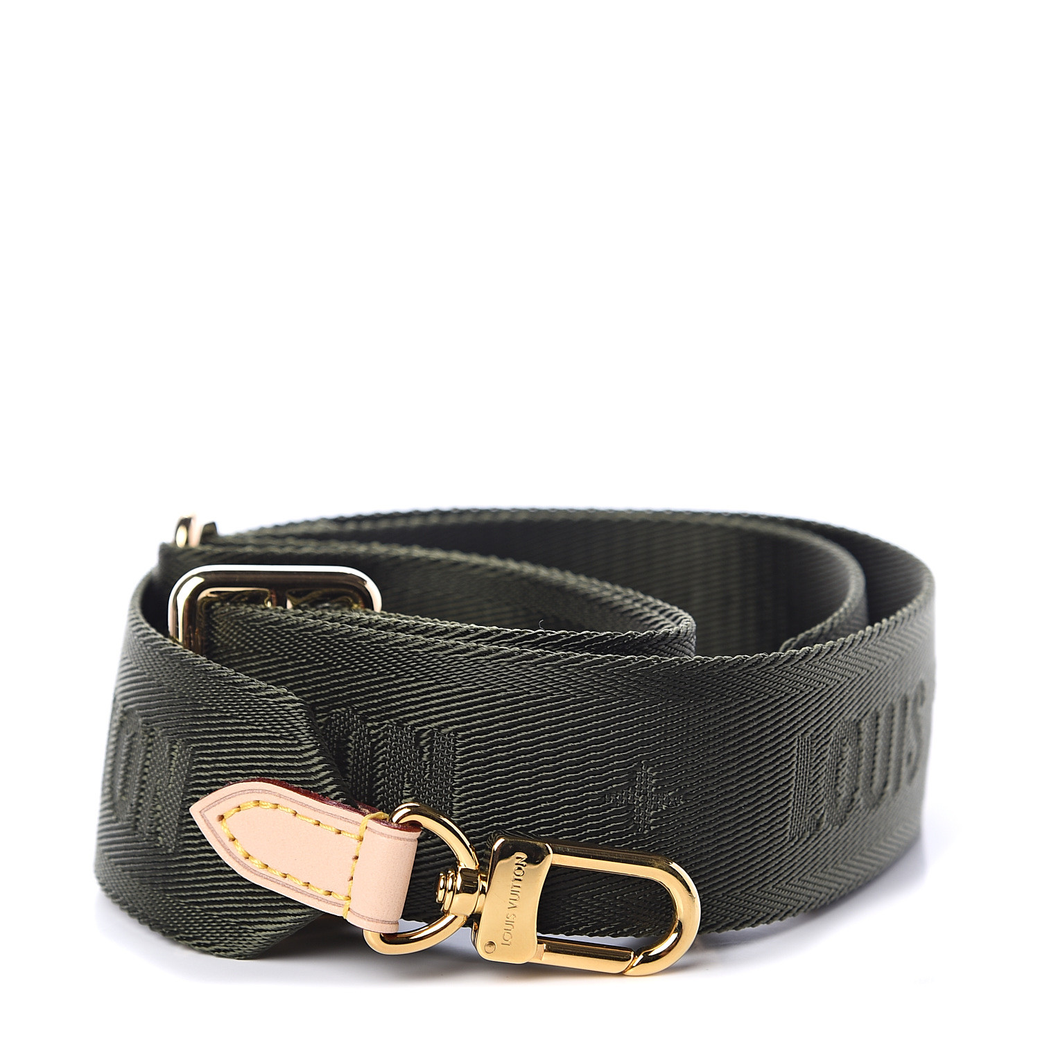 lv multi pochette strap LOUIS VUITTON Monogram Multi Pochette Accessories Shoulder Strap Kaki 557512