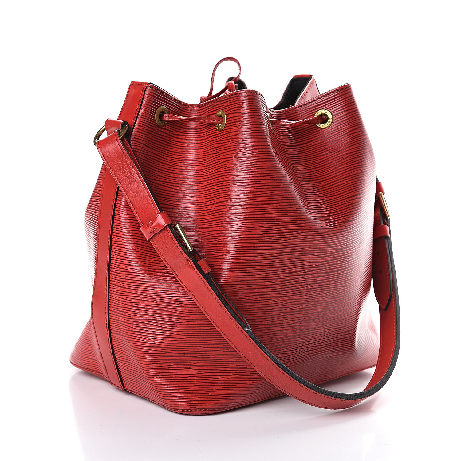 LOUIS VUITTON Epi Petit Noe Castillan Red 551406