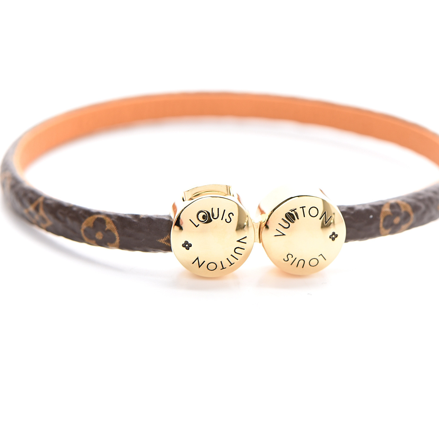 LOUIS VUITTON Monogram Mini Historic Bracelet 17 557527