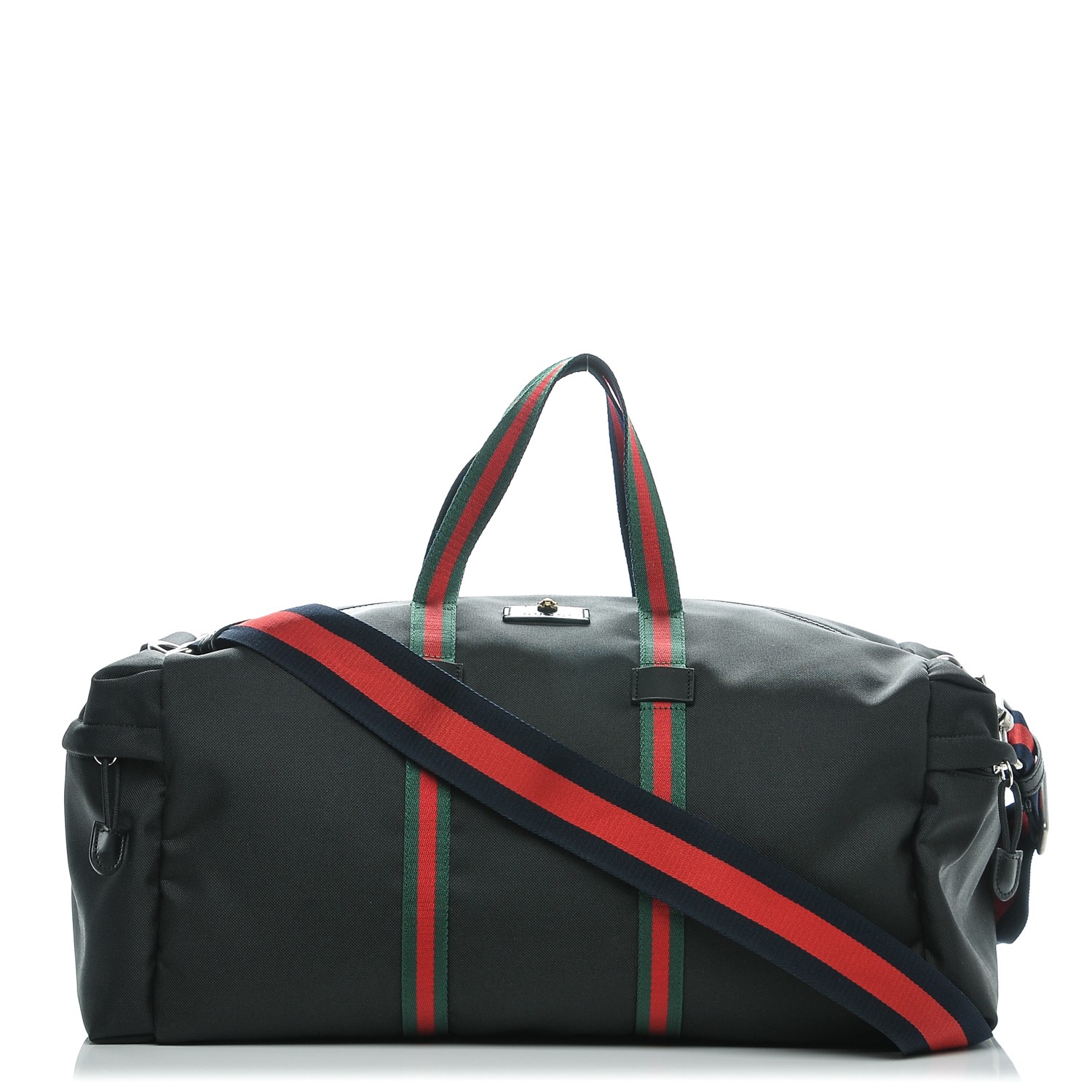 gucci black duffle bag