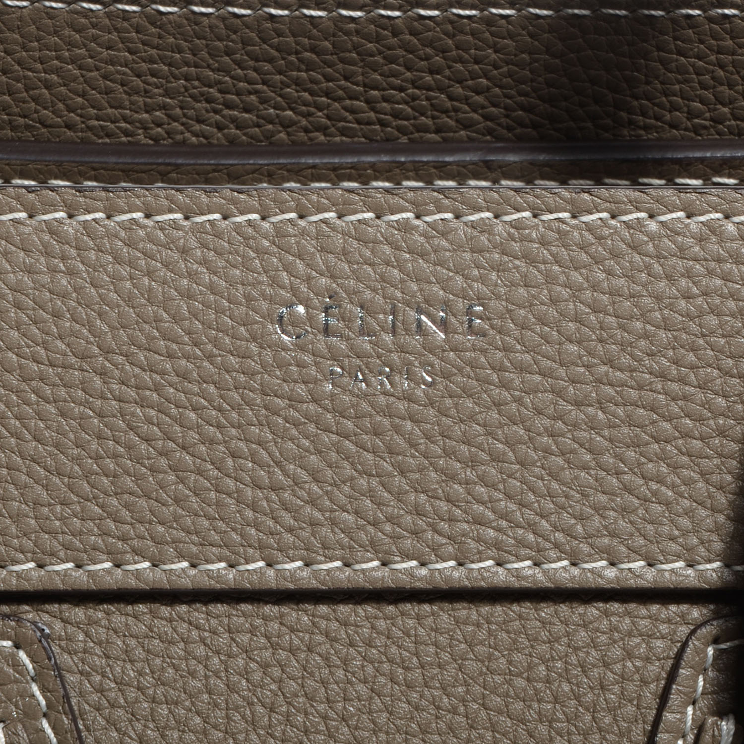 celine micro luggage souris