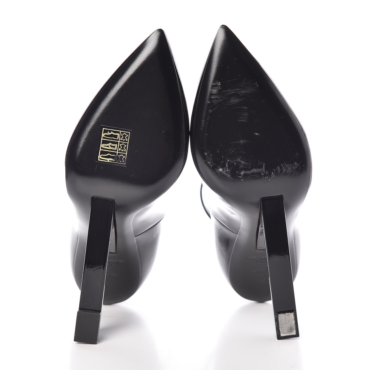 saint laurent ankle strap pump