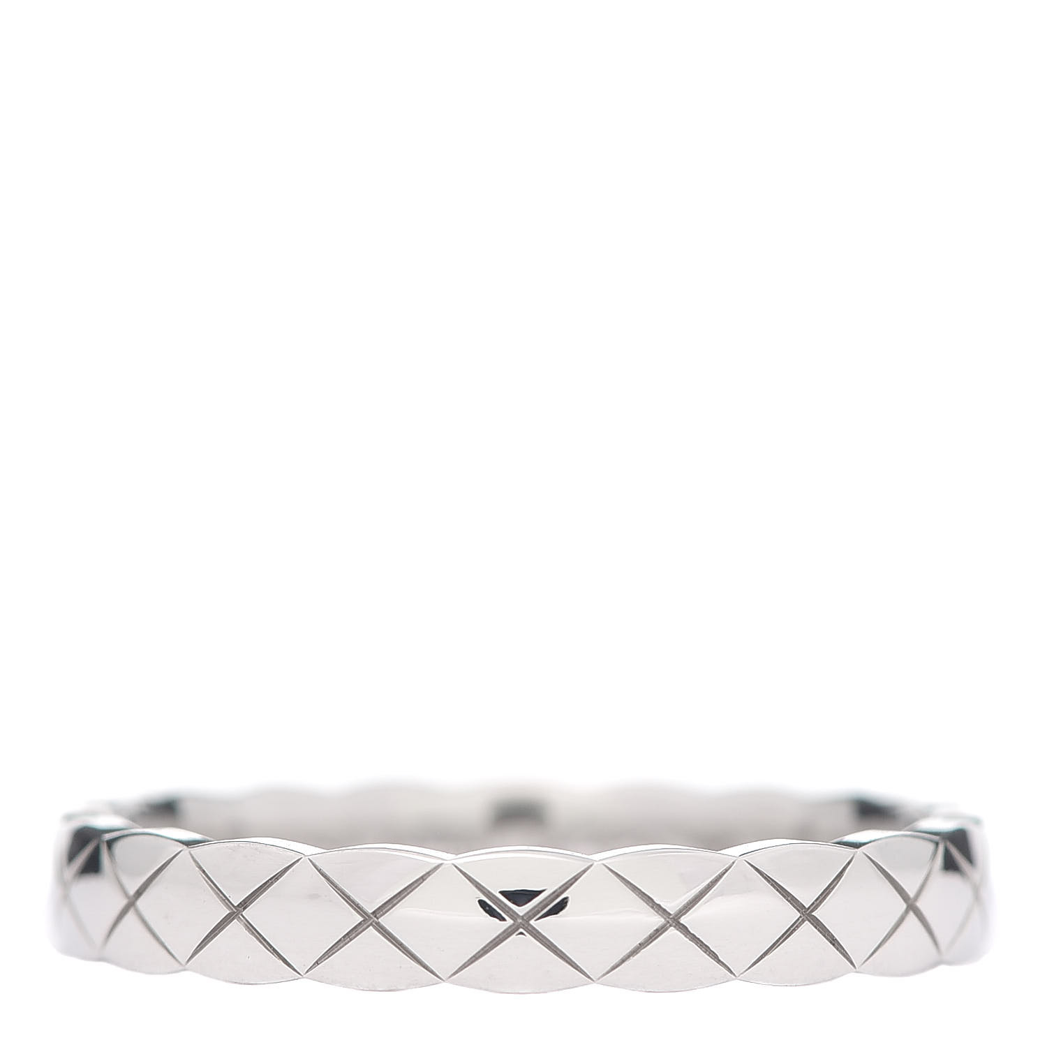 Chanel 18k White Gold Mini Coco Crush Ring 58 8 25 Fashionphile Chanel 18k White Gold Mini Coco Crush Ring 58 8 25 Fashionphile
