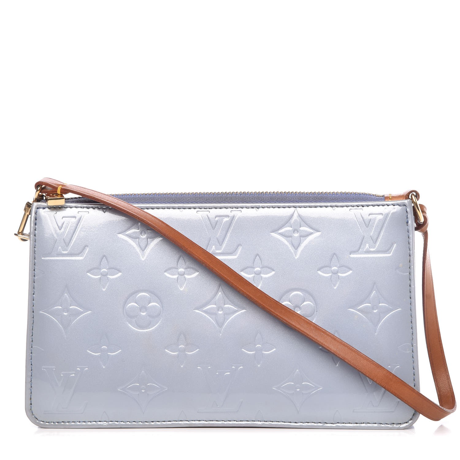 LOUIS VUITTON Vernis Lexington Pochette Lavender 341505