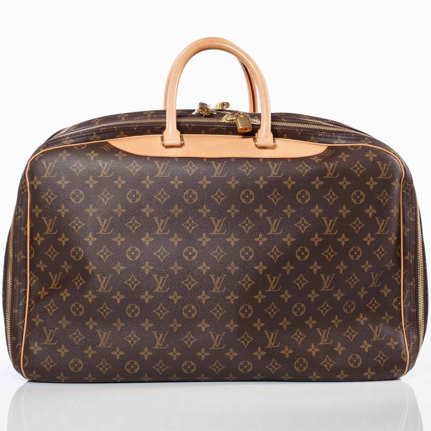 LOUIS VUITTON Monogram Alize 3 Compartment Luggage Travel Bag 35756