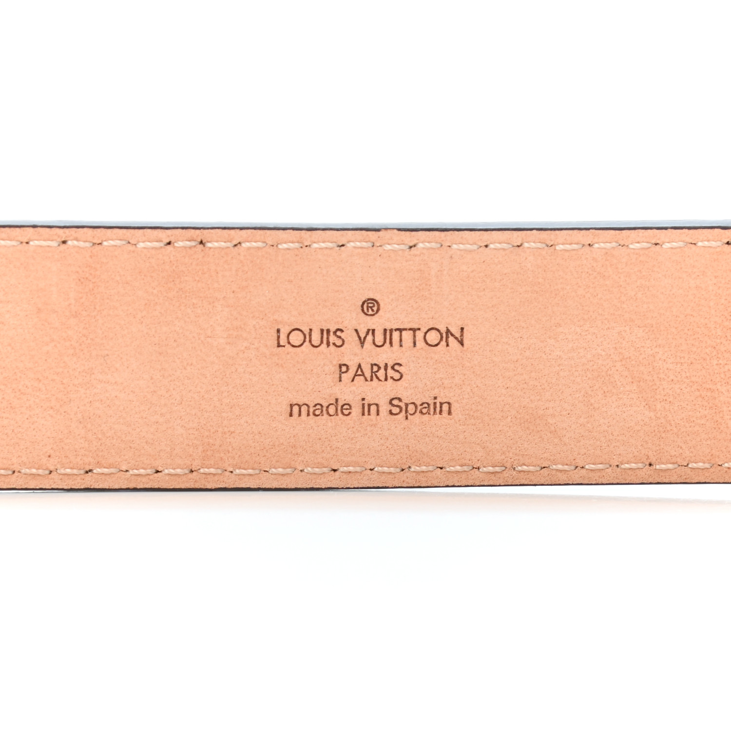LOUIS VUITTON Mini Monogram 25mm LV Initiales Belt 75 30 794797