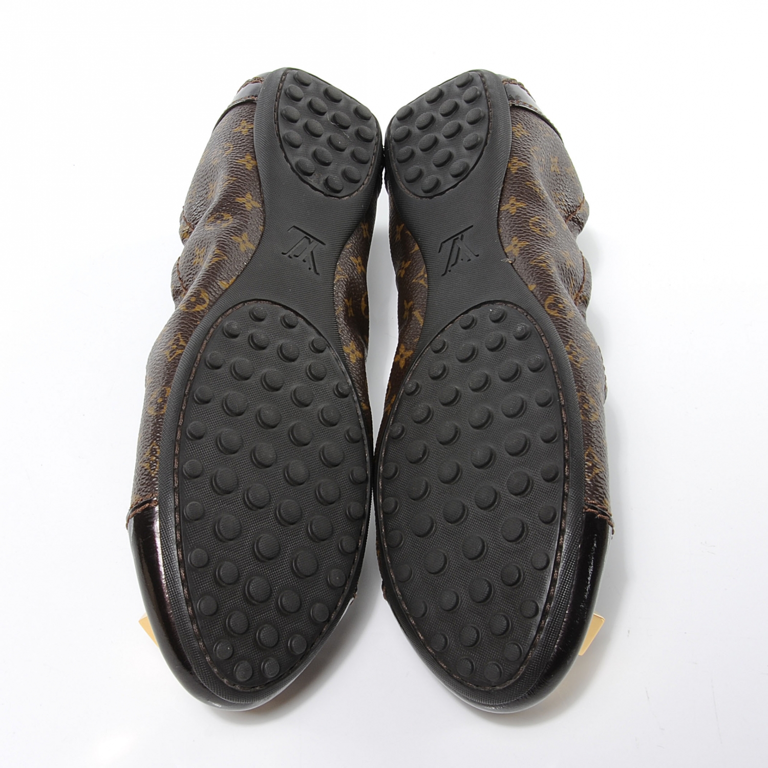 monogram flats