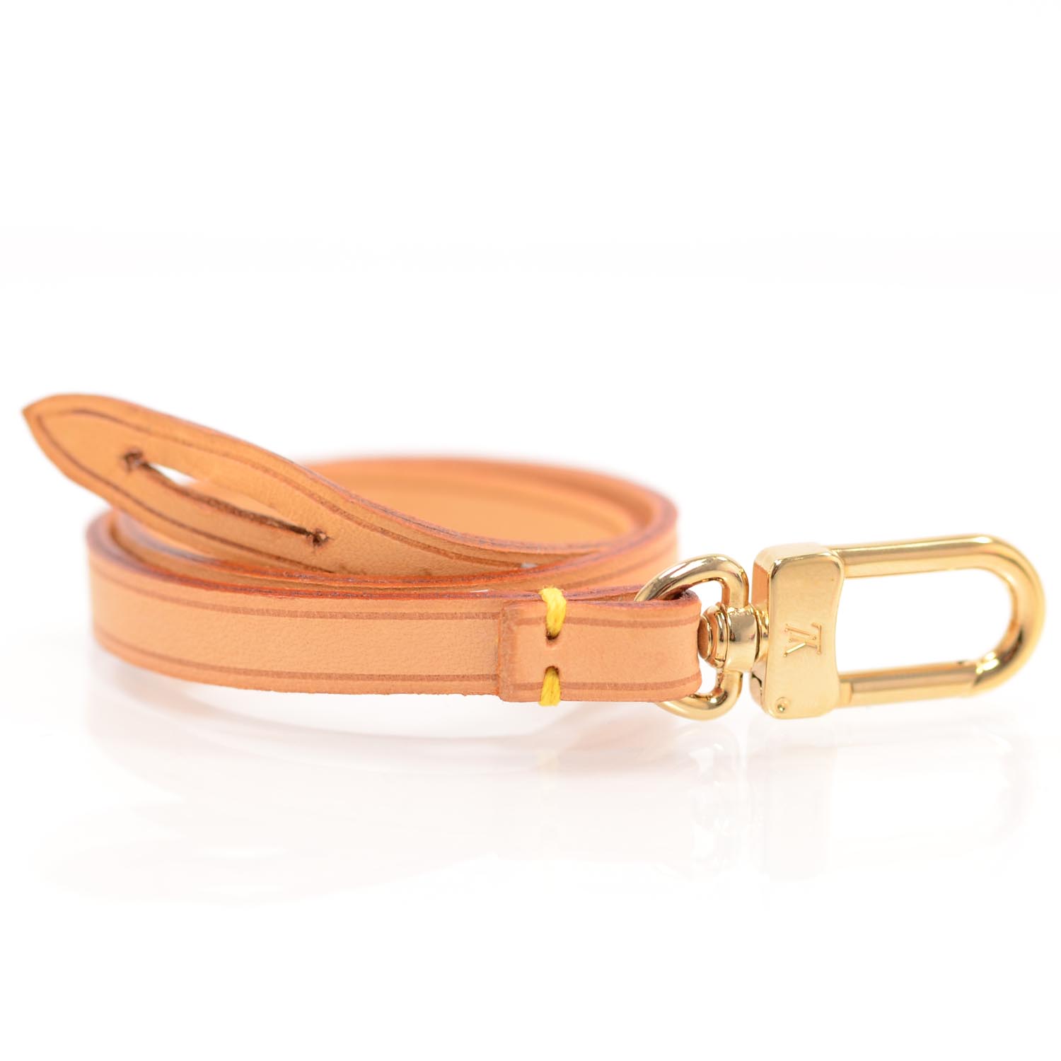 replacement strap for louis vuitton pochette LOUIS VUITTON Vachetta Pochette Replacement Strap 34535