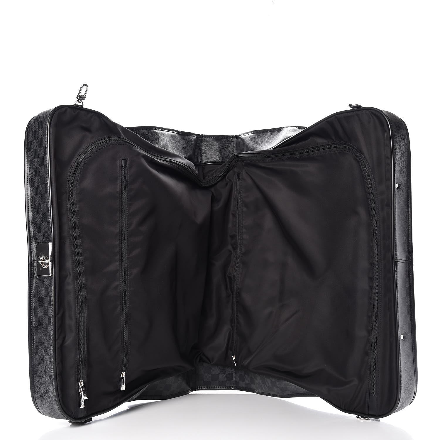 LOUIS VUITTON Damier Graphite Garment Bag 3 Hangers 349144