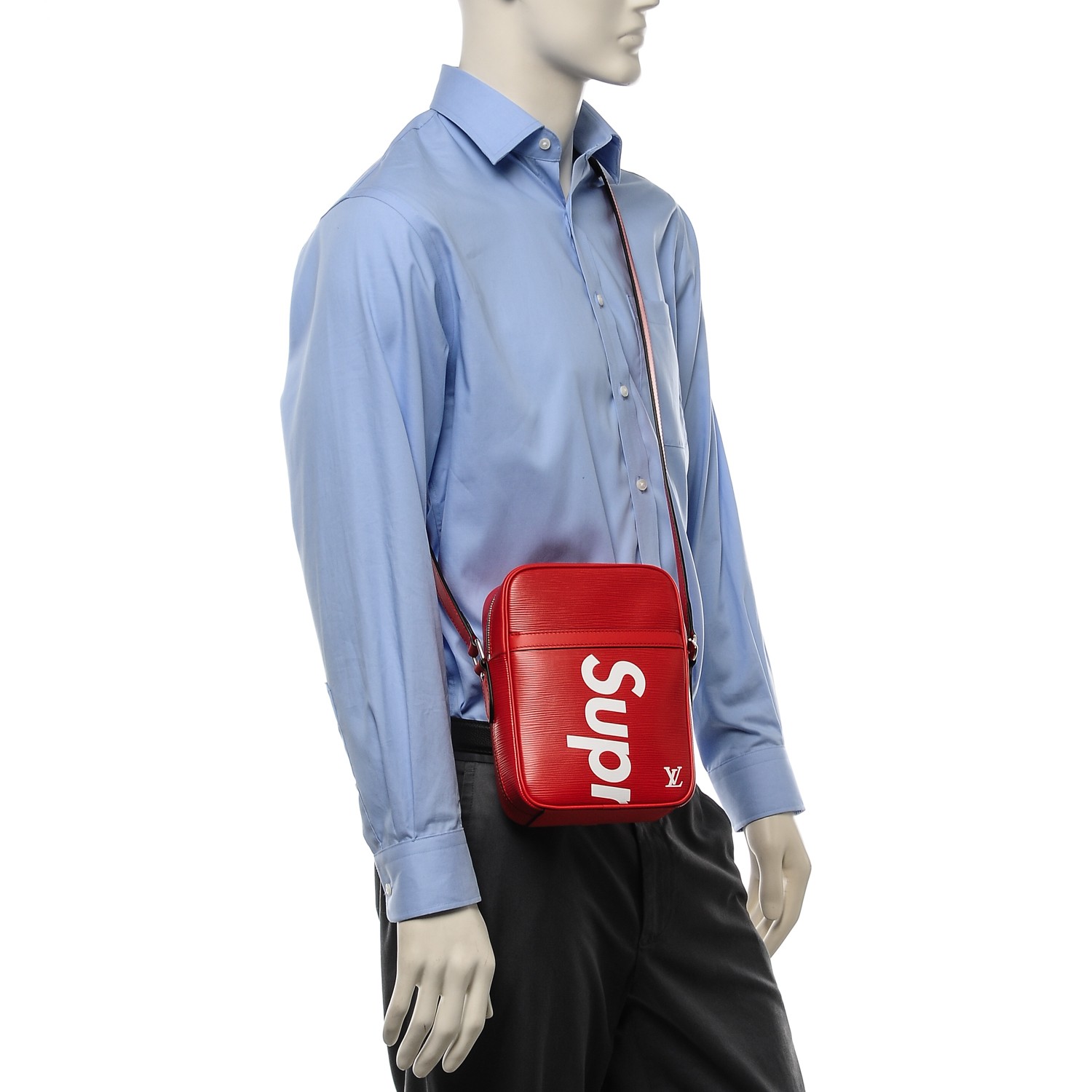 louis vuitton x supreme danube epi pm