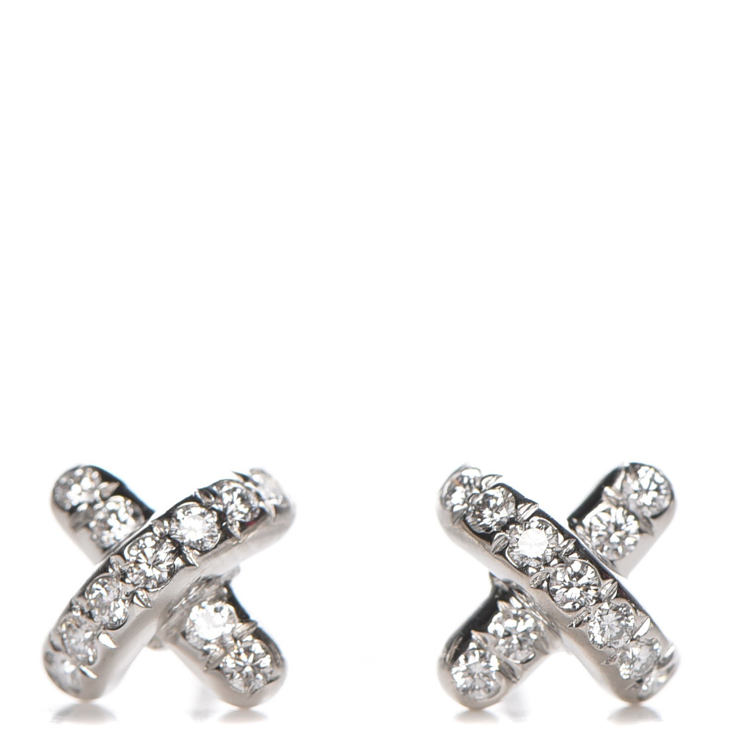 tiffany cross stitch earrings