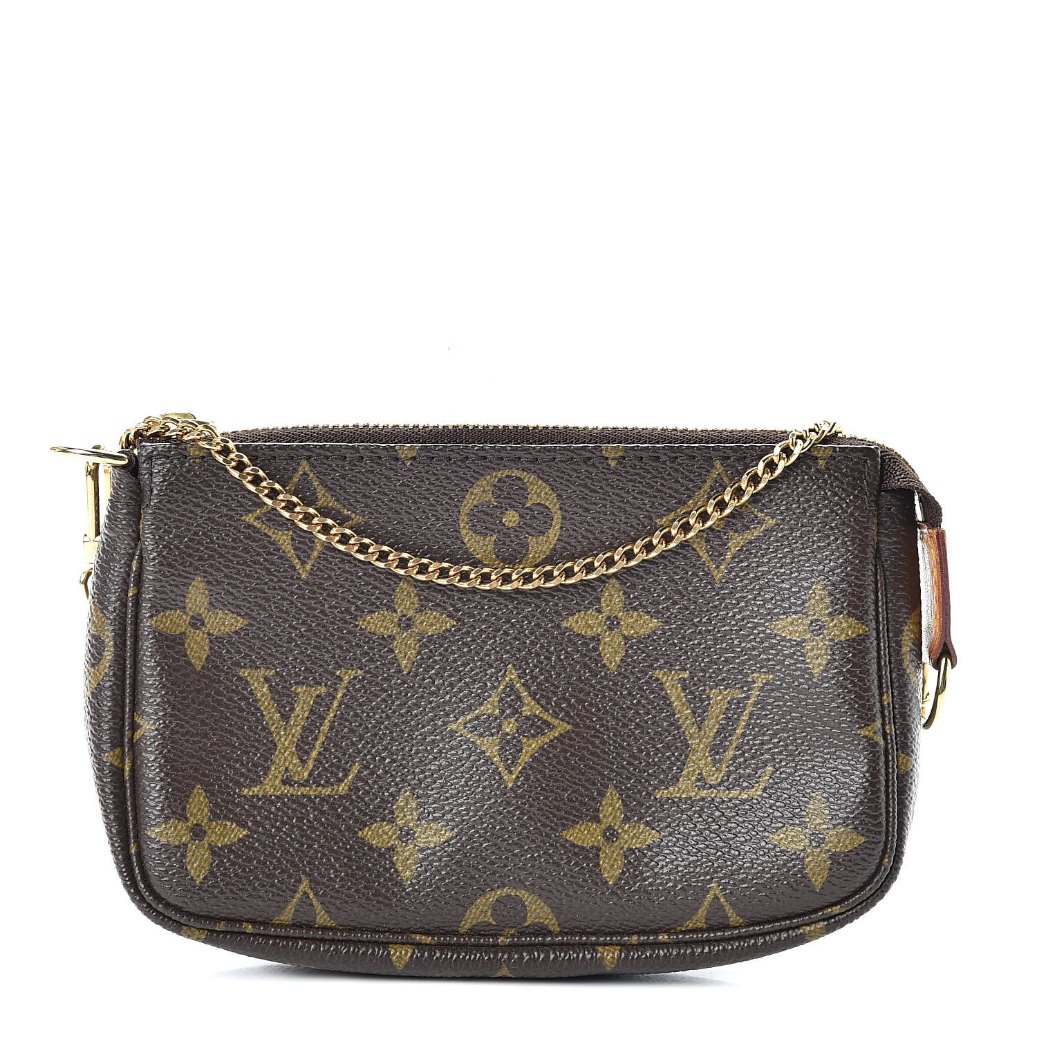 LOUIS VUITTON Monogram Idylle Mini Pochette Accessories Fusain