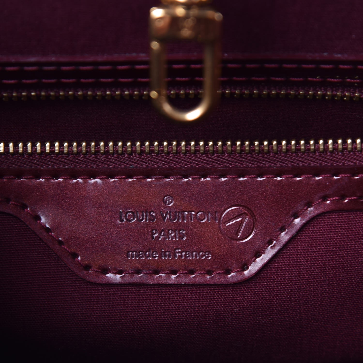 Louis Vuitton Vernis Avalon Mm Amarante 607043