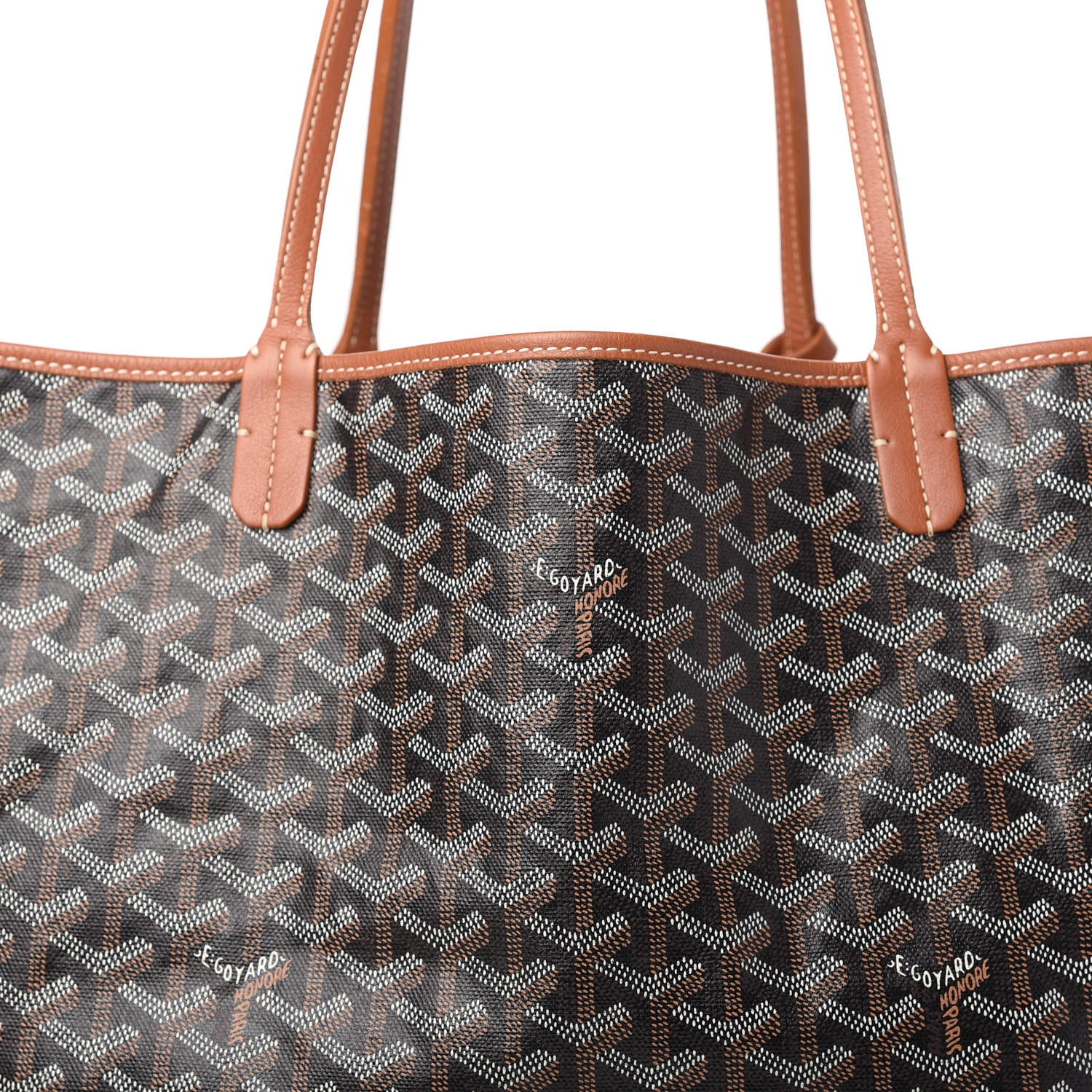 goyard goyardine saint louis gm black