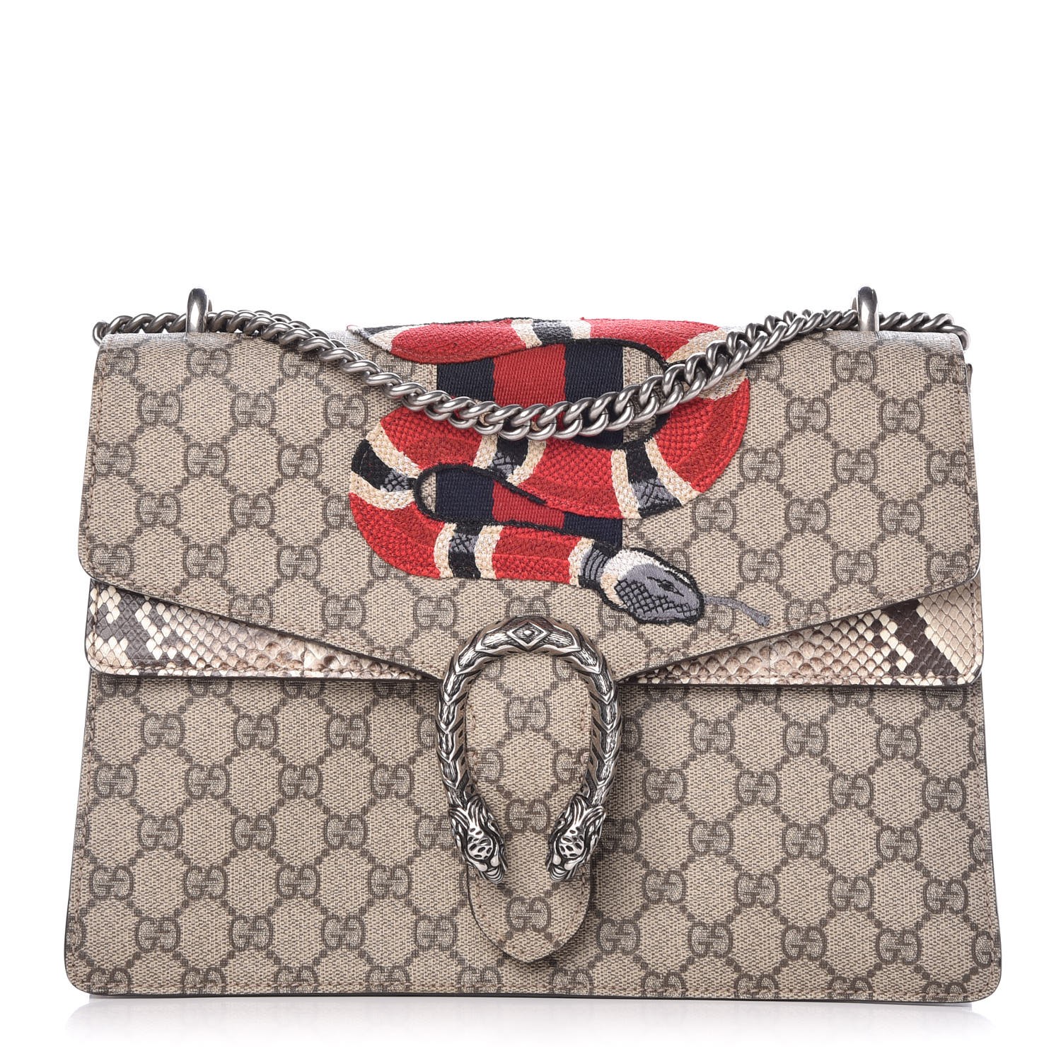 gucci kingsnake shoulder bag