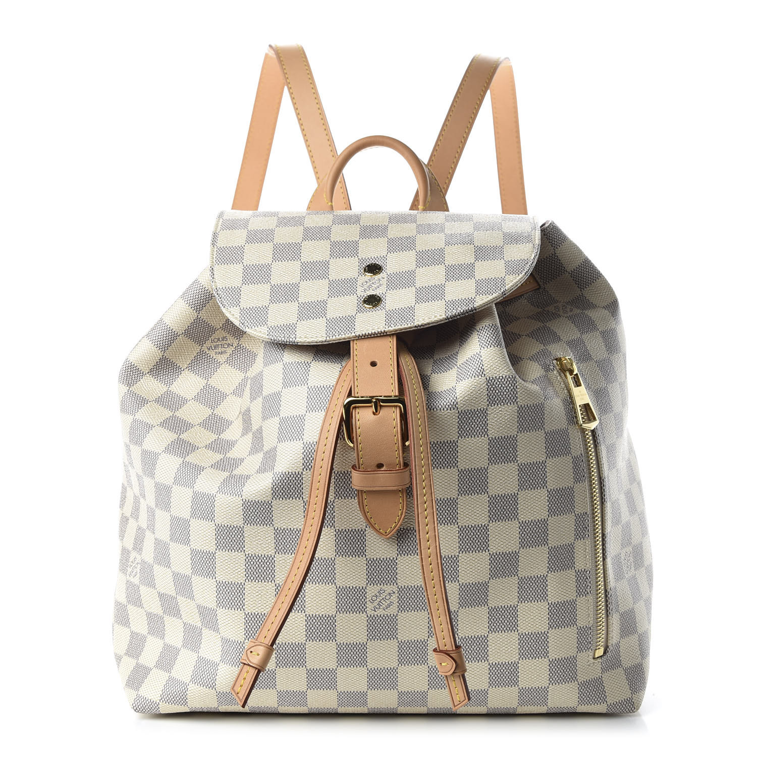 Louis Vuitton Damier Azur Sperone Backpack - Neutrals Backpacks
