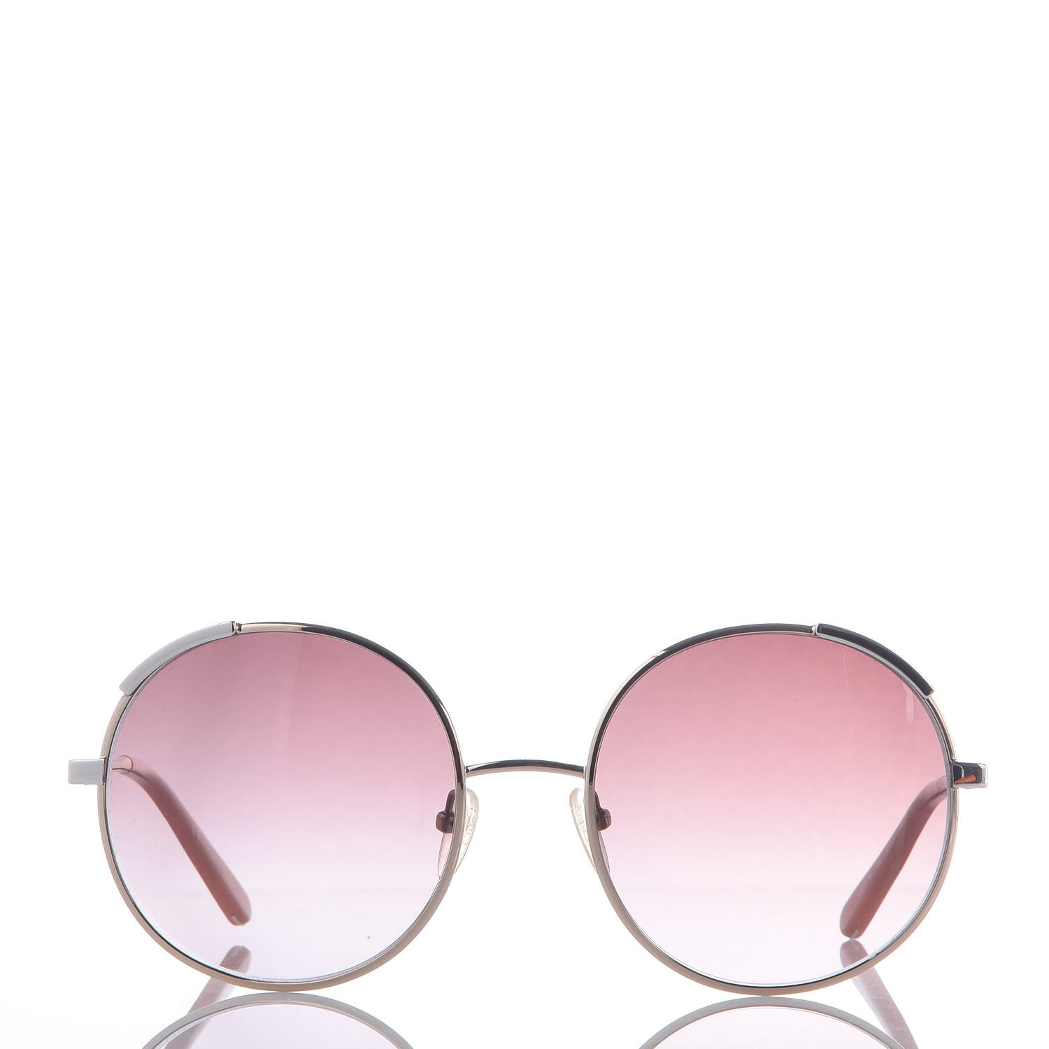 CHLOE Oversized Round Sunglasses CE117S Gold 509804