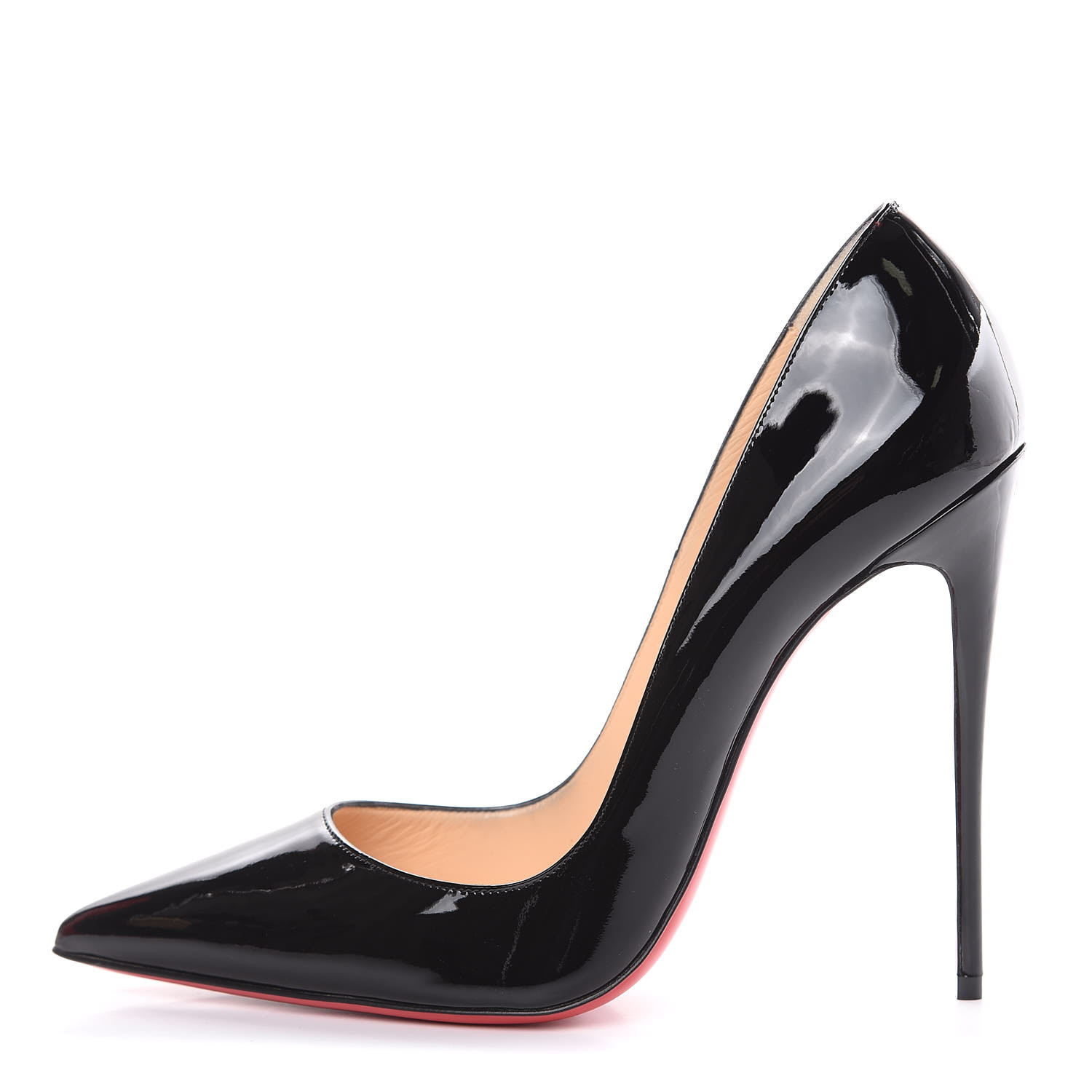 CHRISTIAN LOUBOUTIN Patent So Kate 120 Pumps 41.5 Black 448184