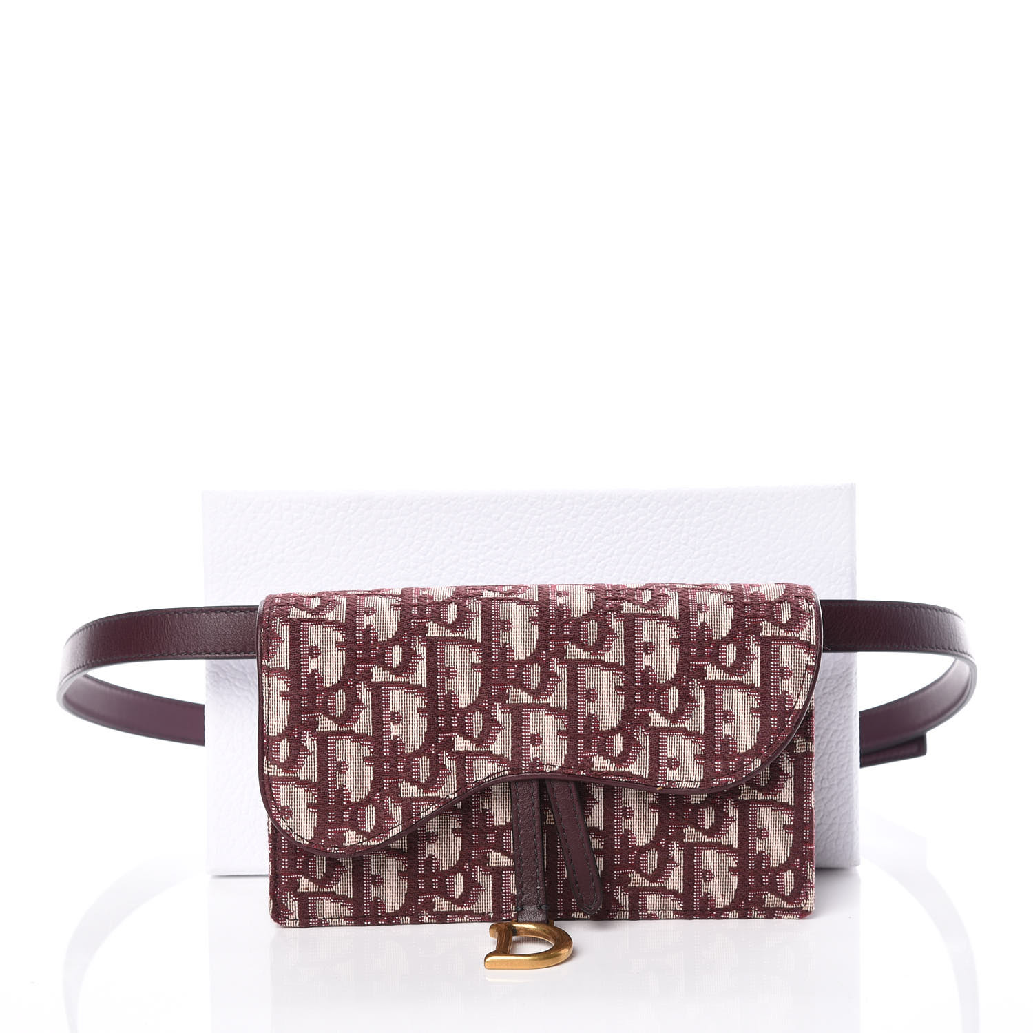 Dior saddle belt bag