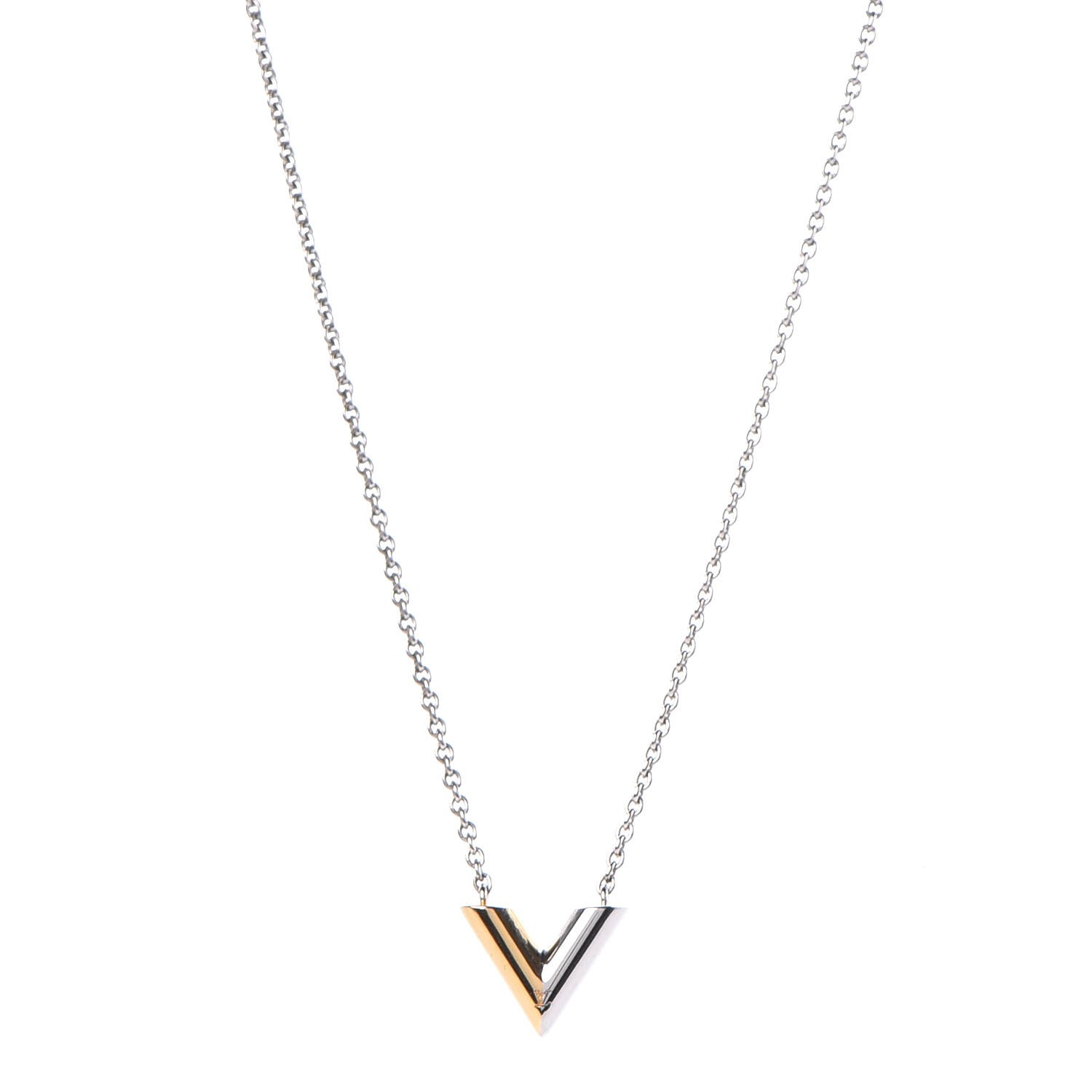 essential v necklace