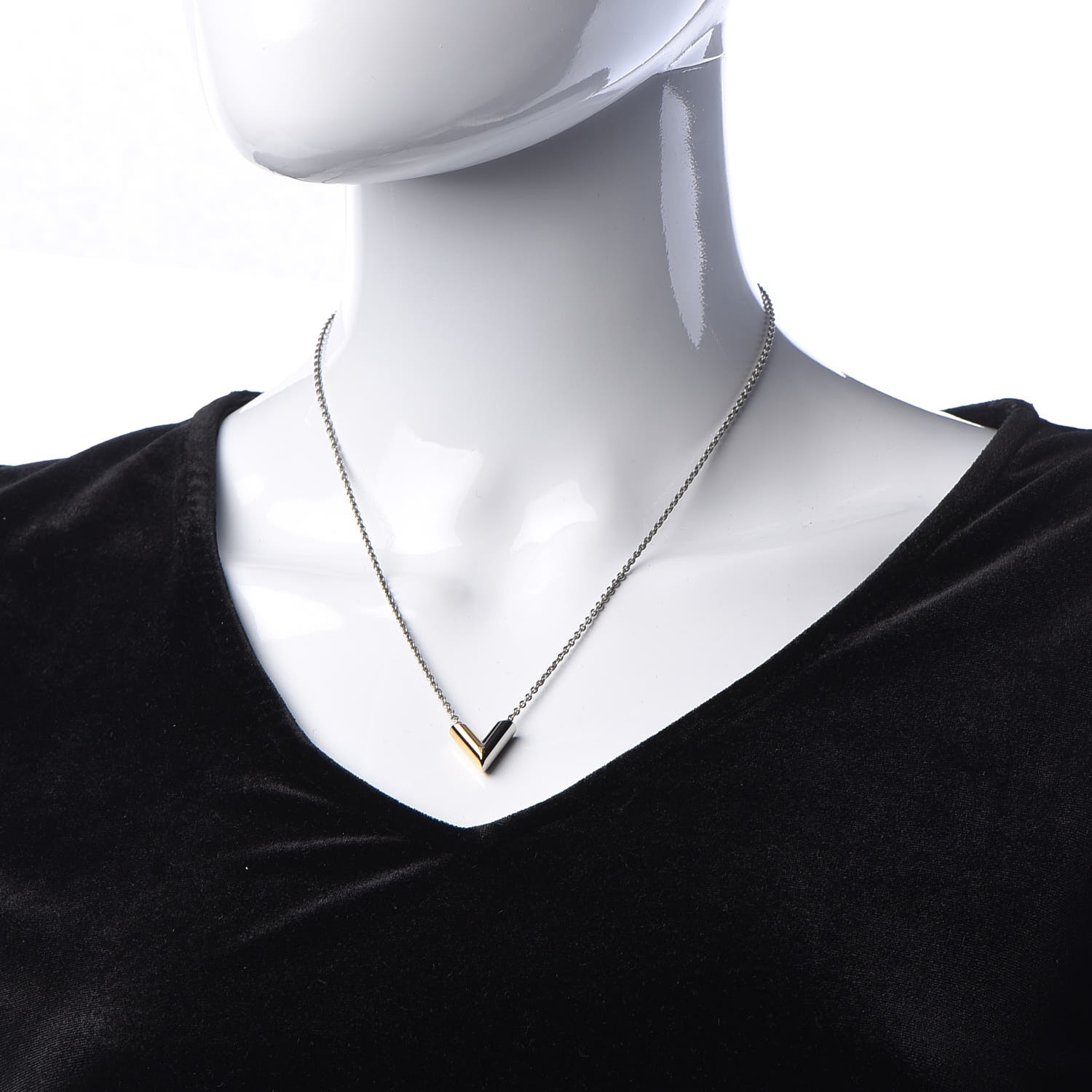essential v necklace
