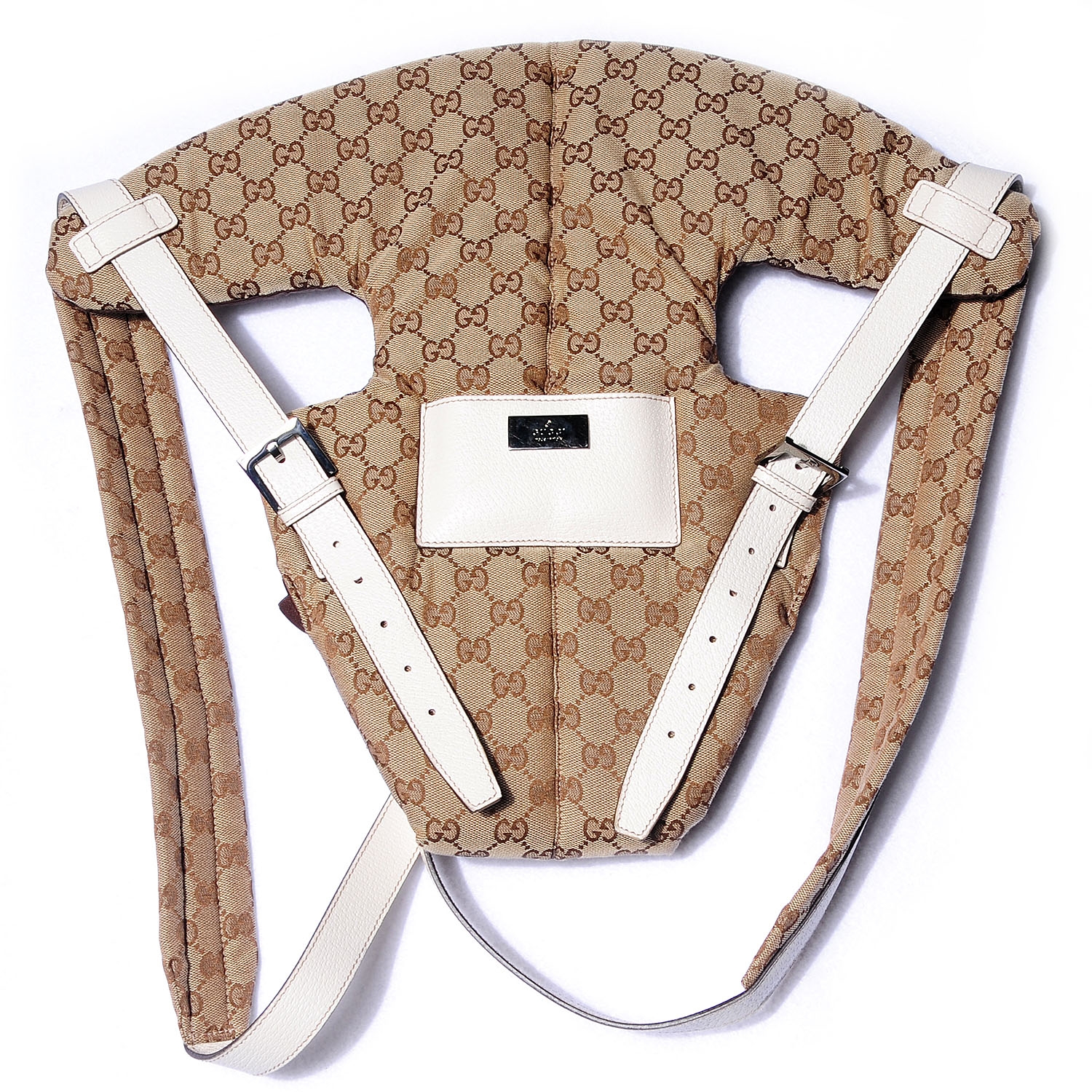 GUCCI Monogram Baby Carrier Off White 76289