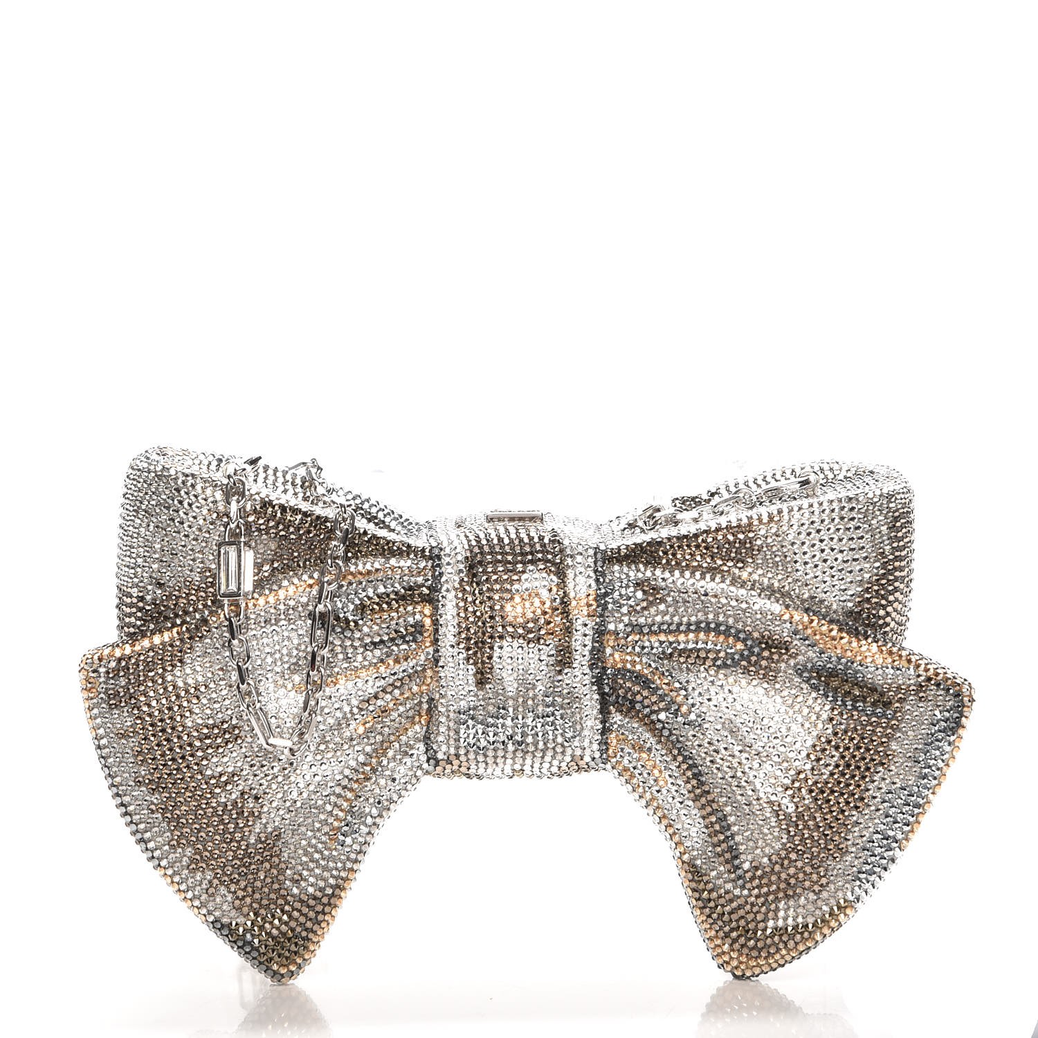 silver glitter clutch purse