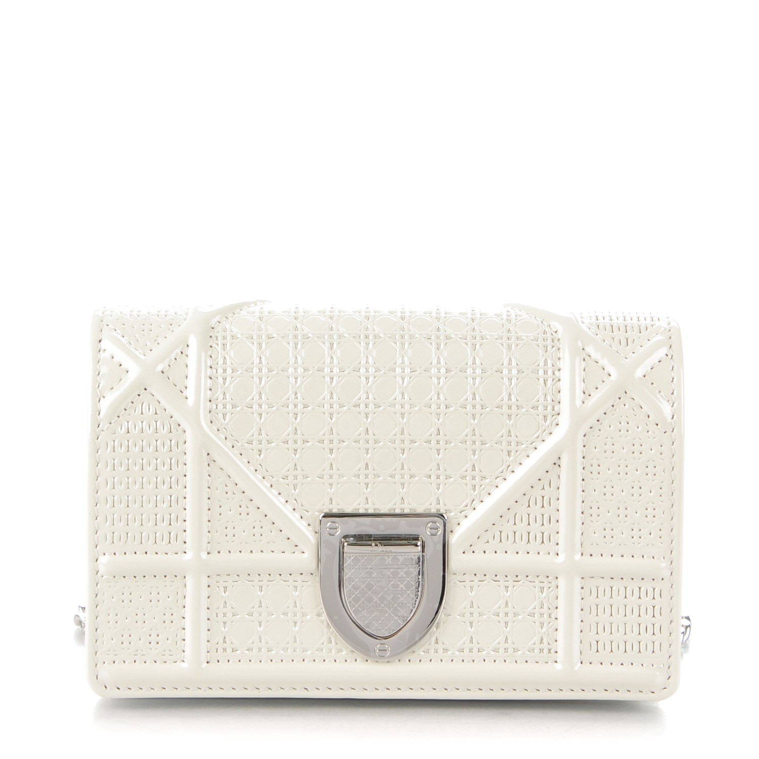 Metallic Champagne Christian Dior Mini Saddle Bag For Sale at 1stDibs