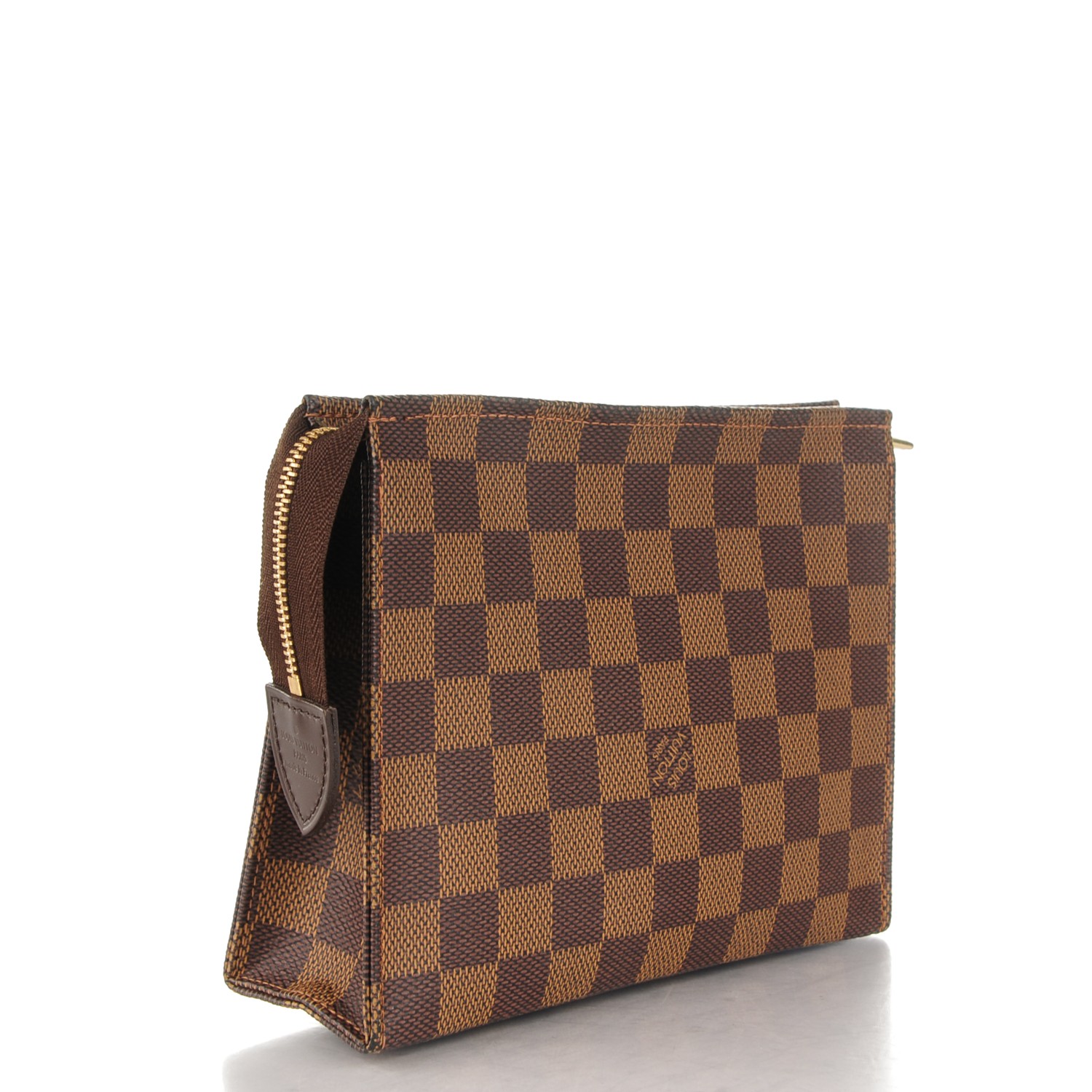 LOUIS VUITTON Damier Ebene Toiletry Pouch 19 168796