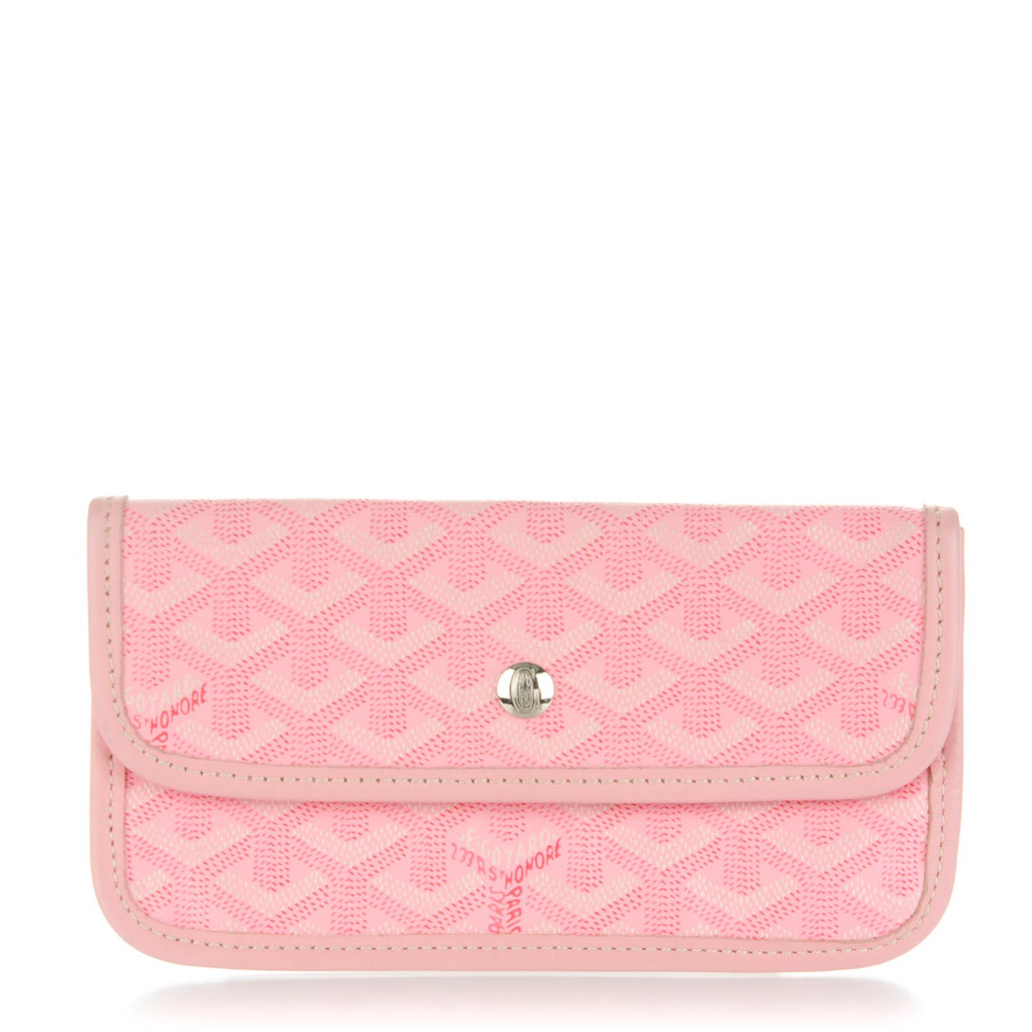 goyard pink wallet