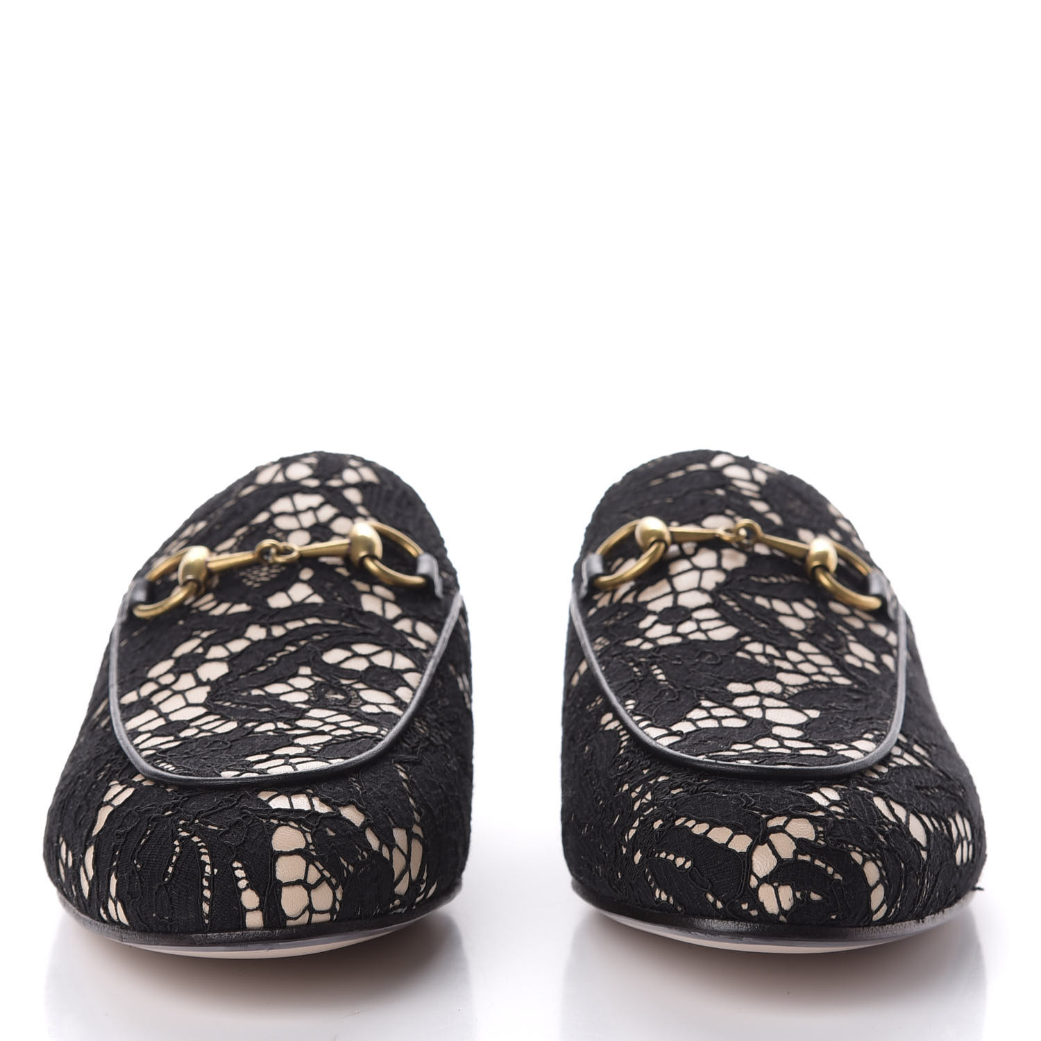 gucci lace princetown