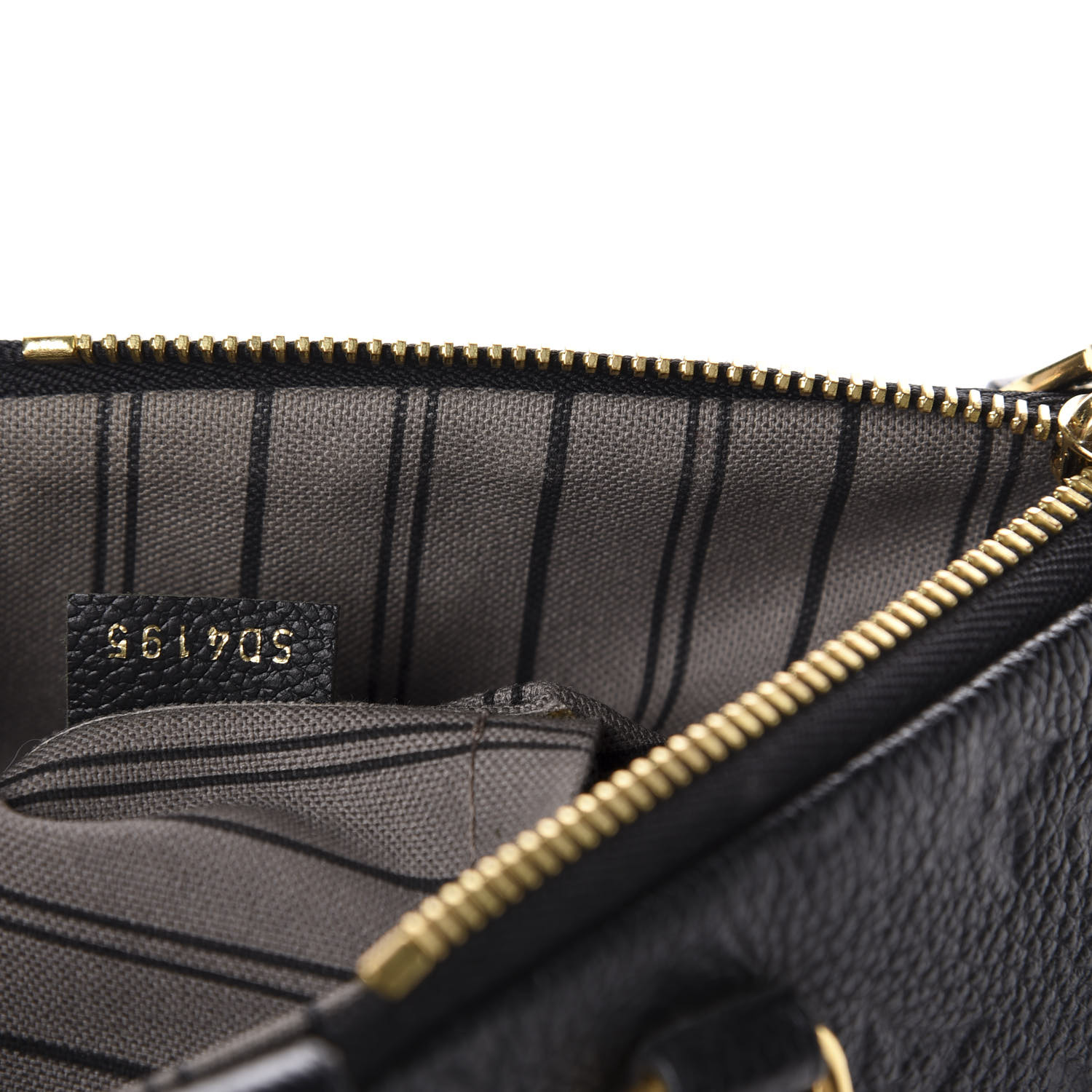 Louis Vuitton LV Mazarine PM Monogram Empreinte Leather Taupe