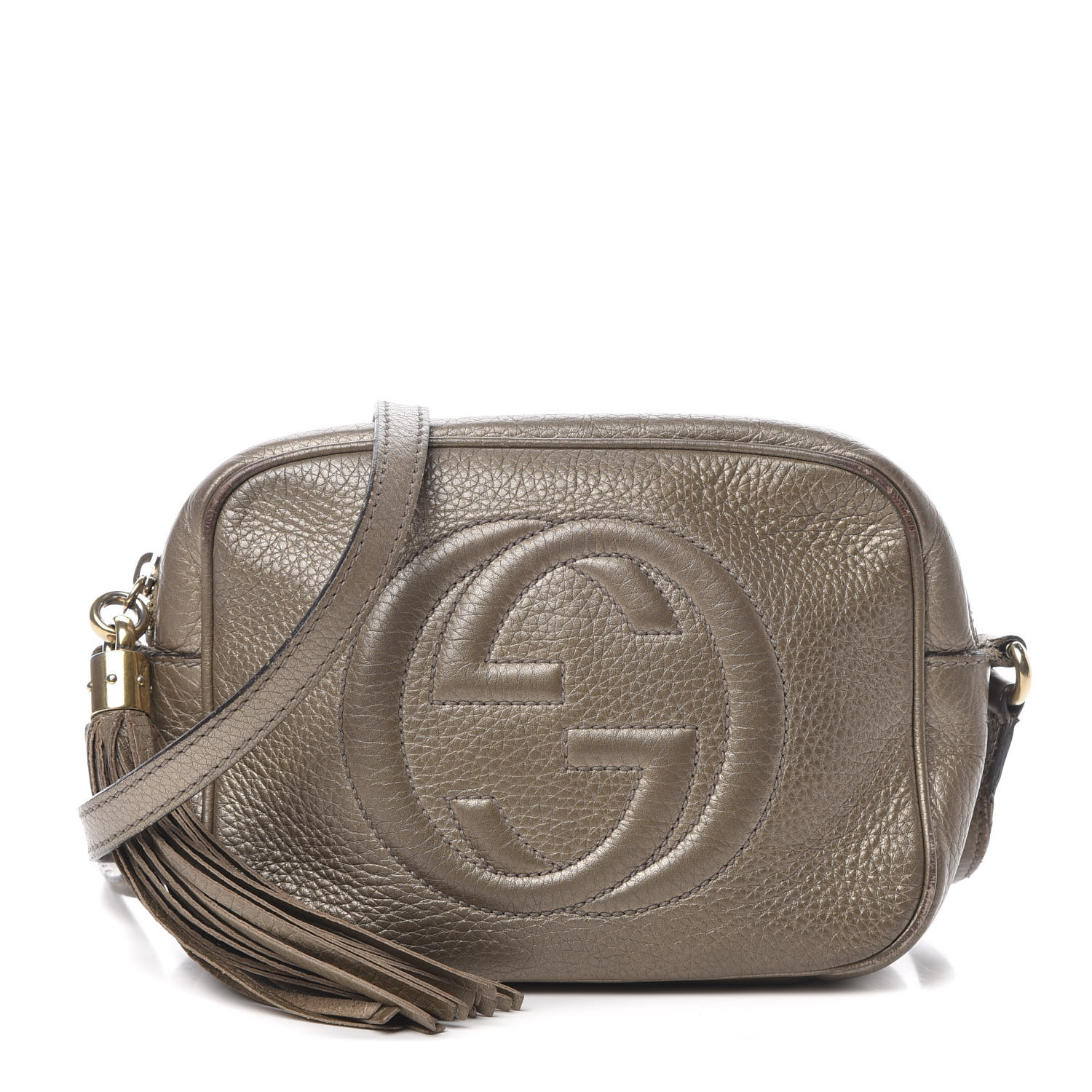 gucci soho disco bag grey