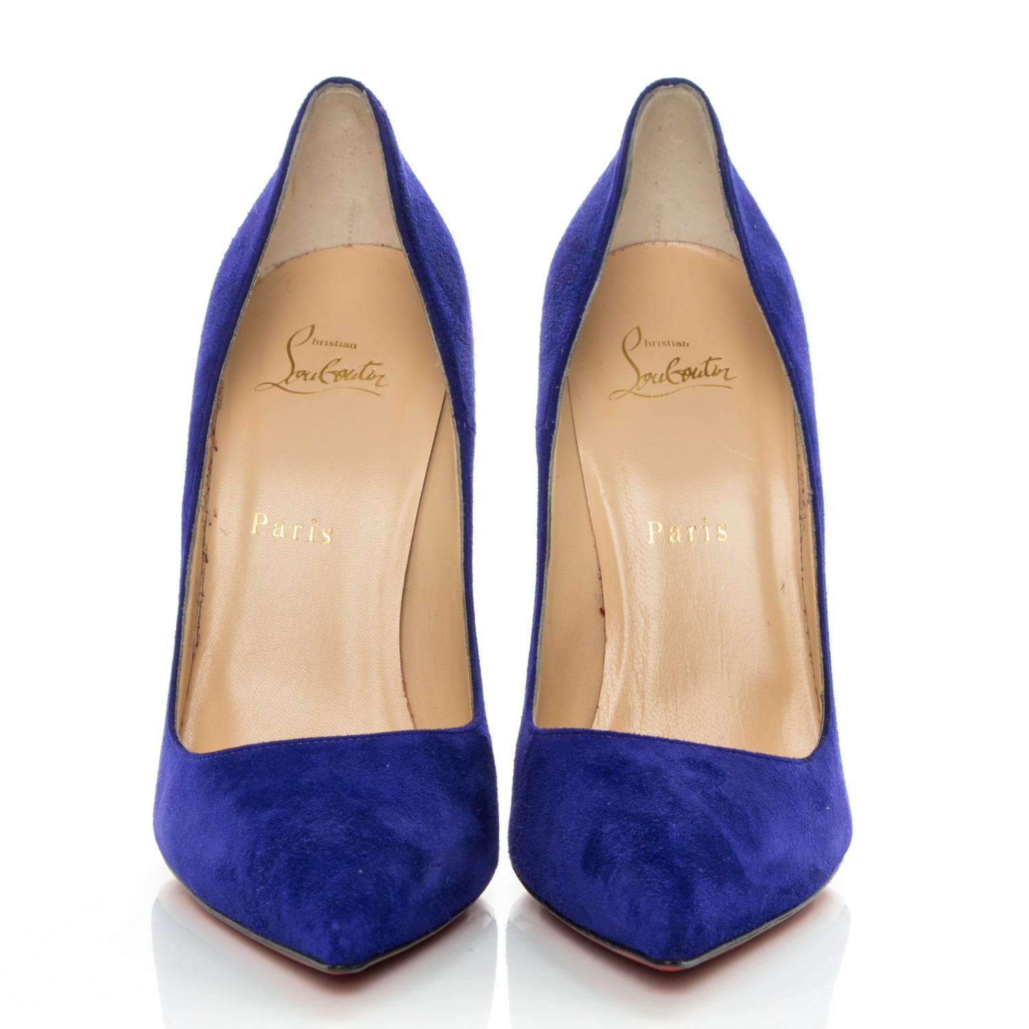 christian louboutin suede
