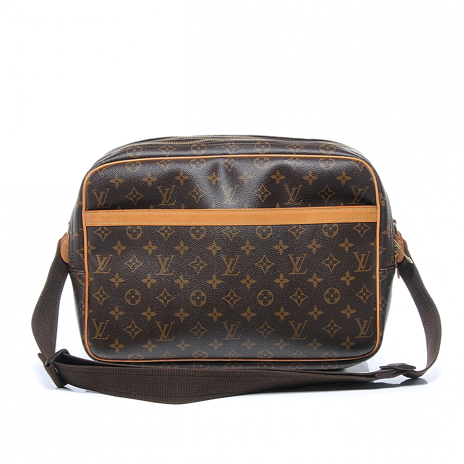 Pre-owned Louis Vuitton 2010 Reporter Pm Crossbody Bag In Brown