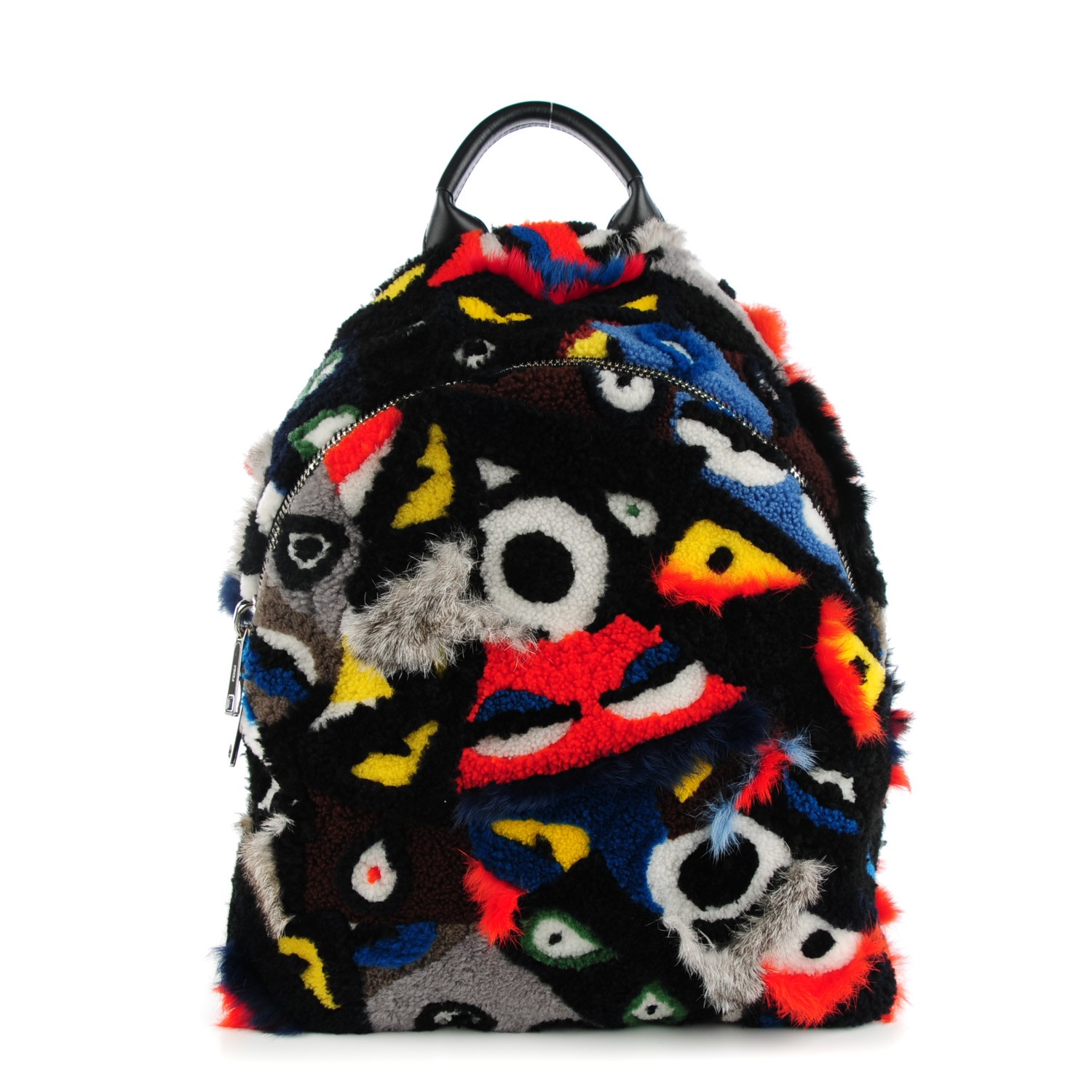 fendi monster eyes backpack