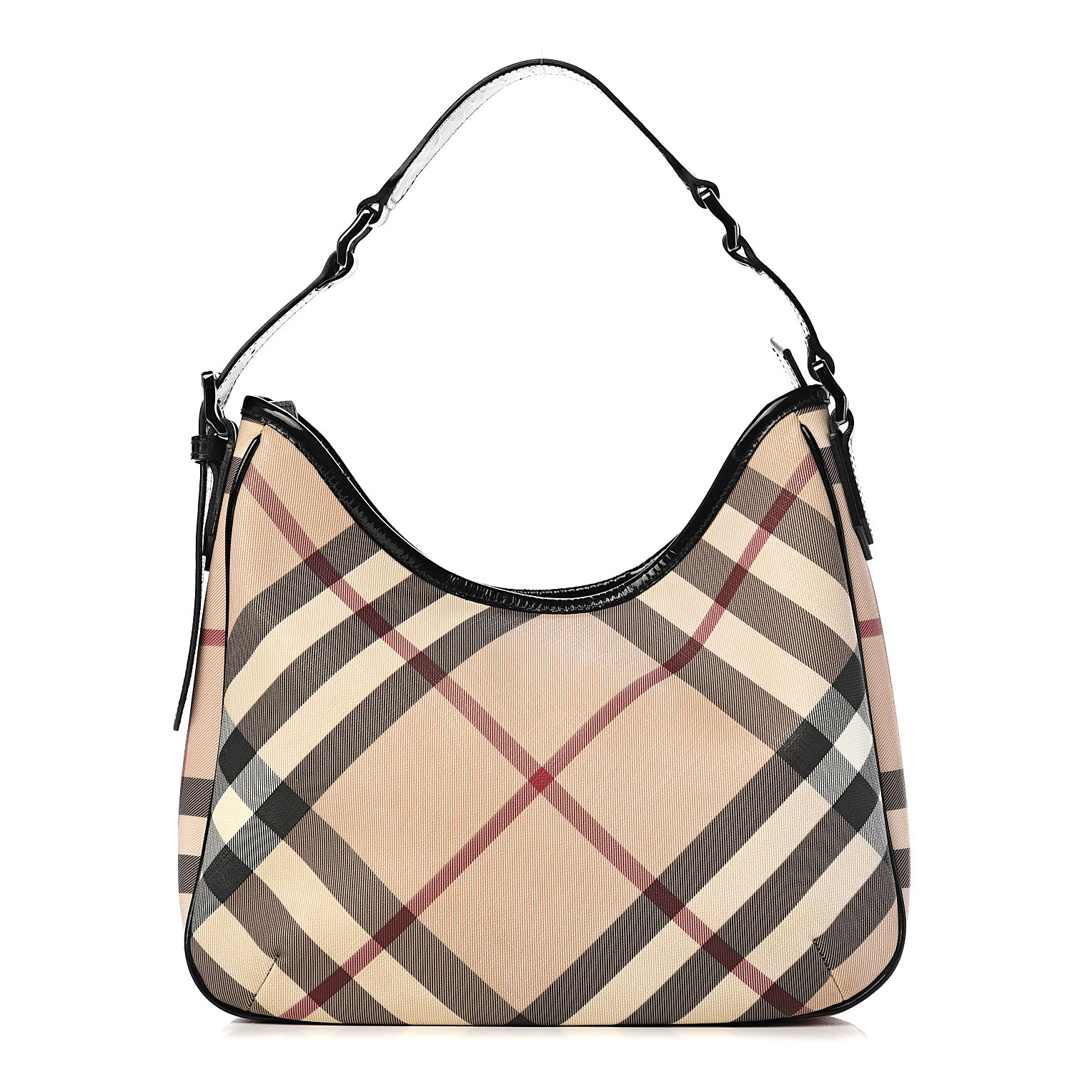 burberry check shoulder bag