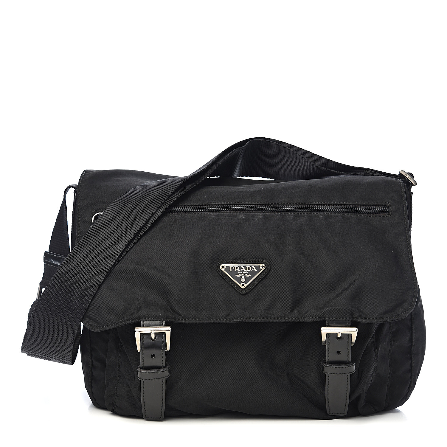 prada nylon vela messenger bag