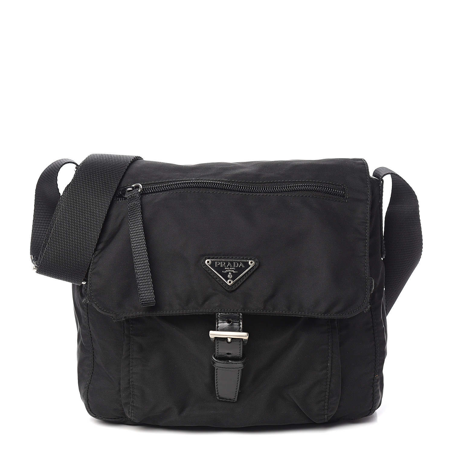 prada nylon messenger bag