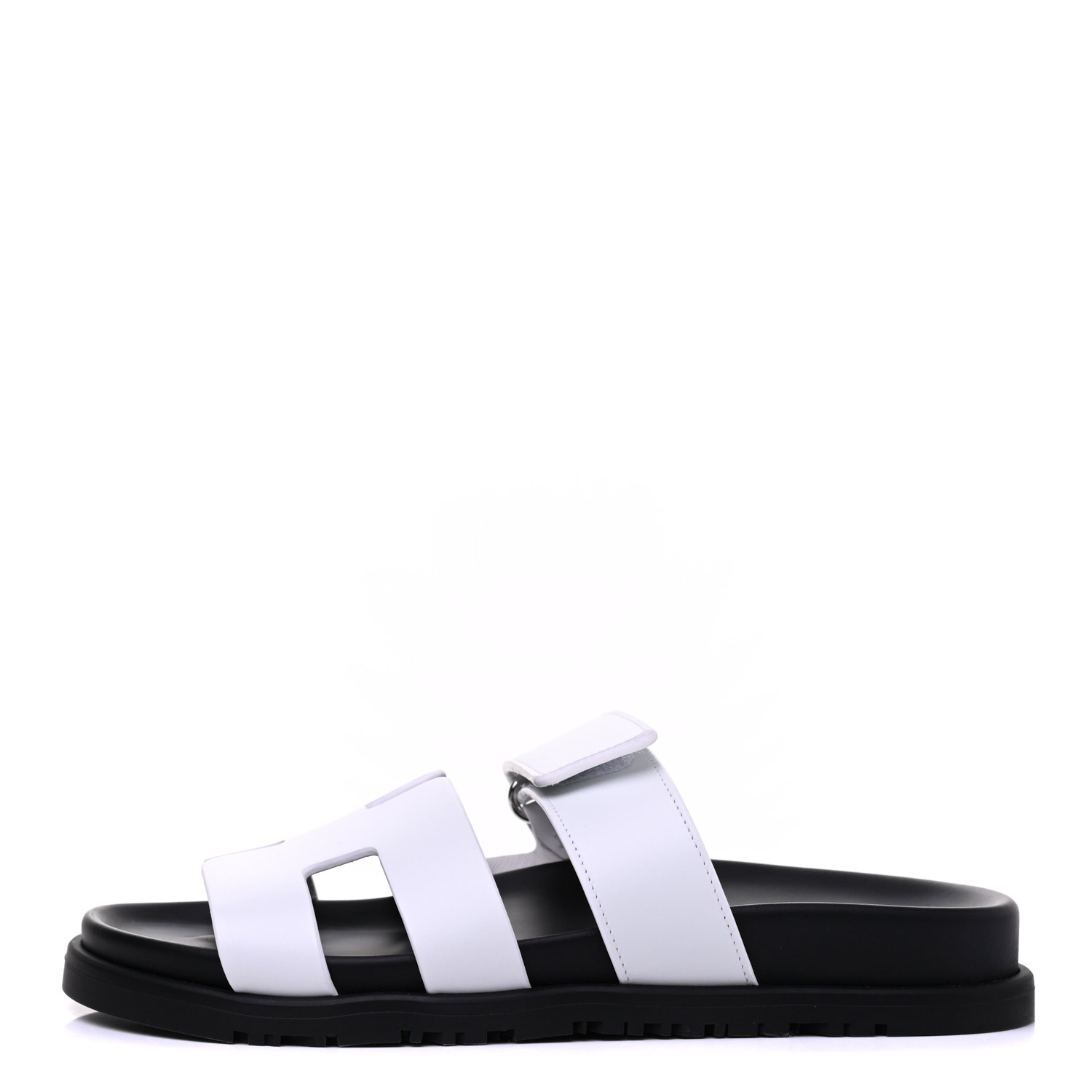hermes chypre sandals white