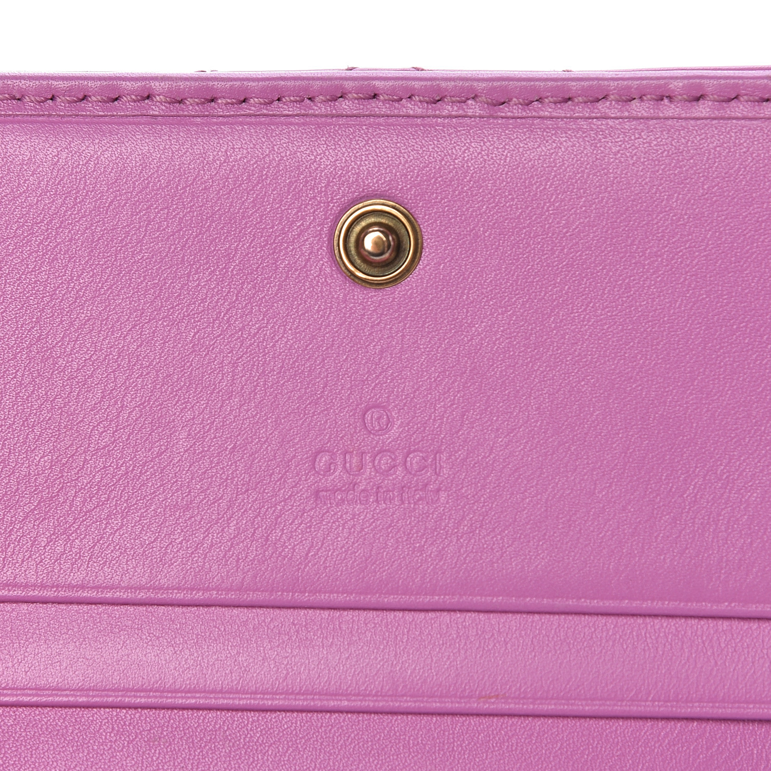 gucci marmont card case pink