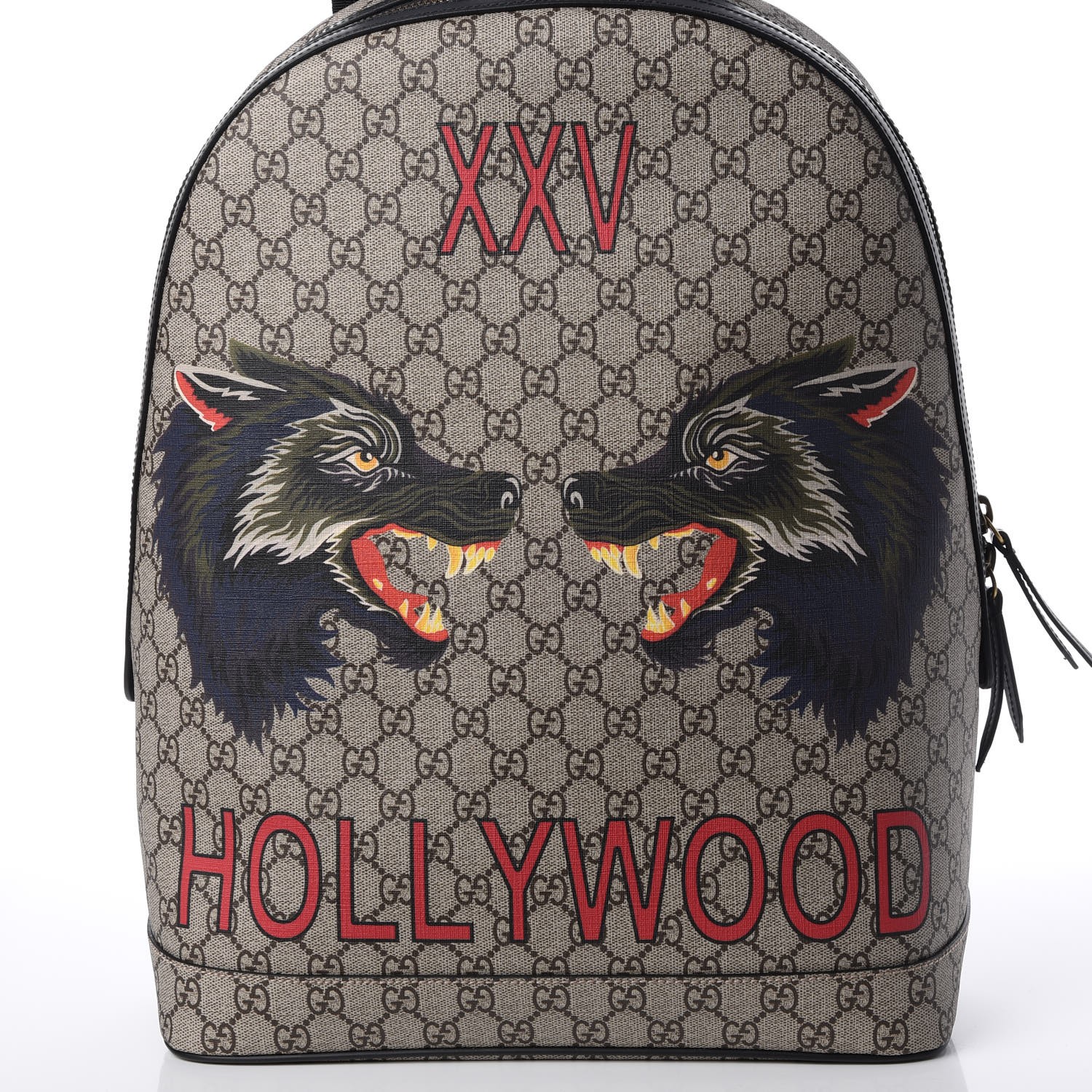 gucci wolf backpack
